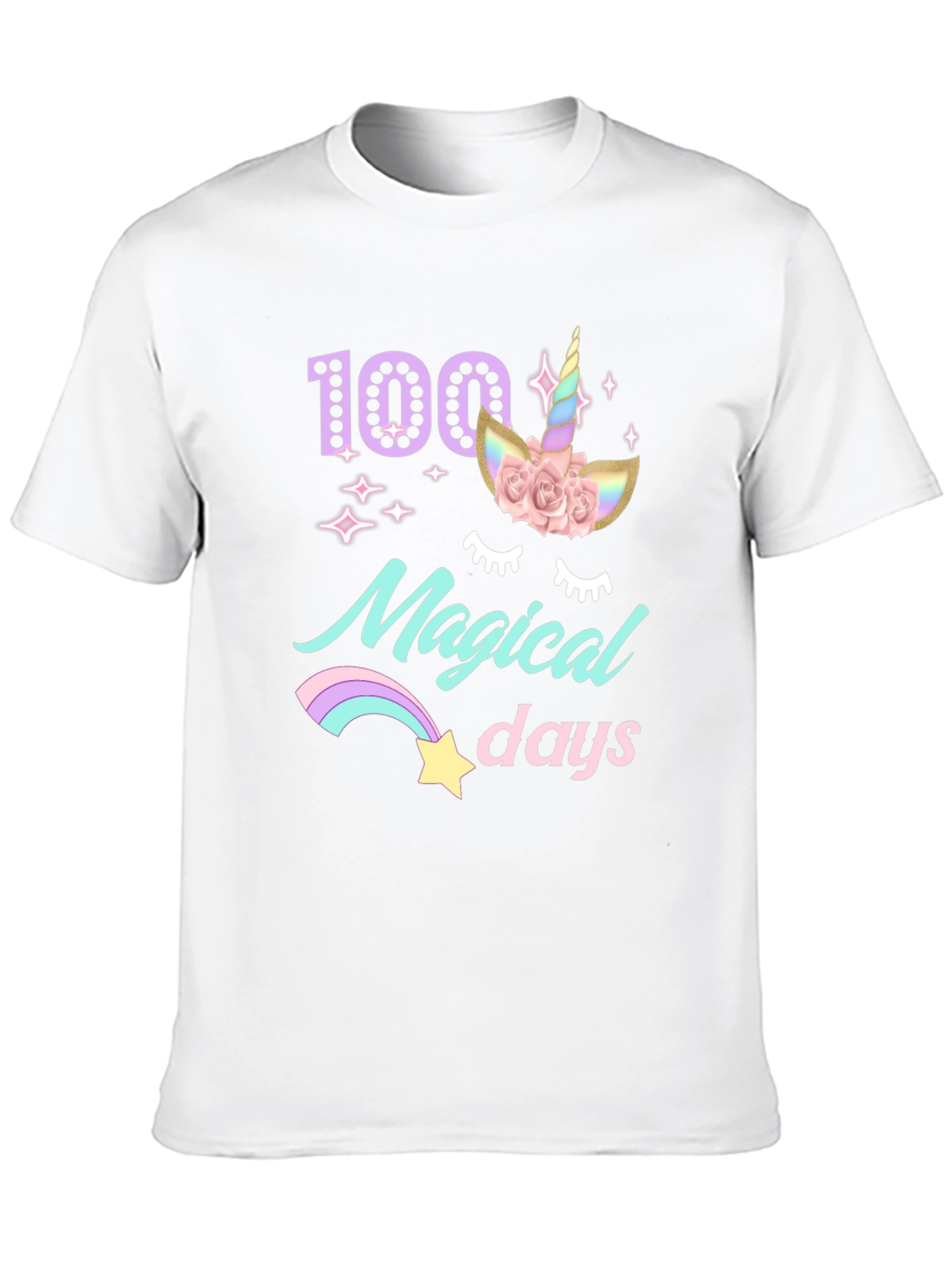 100 Magical Days T-Shirt Unicorn