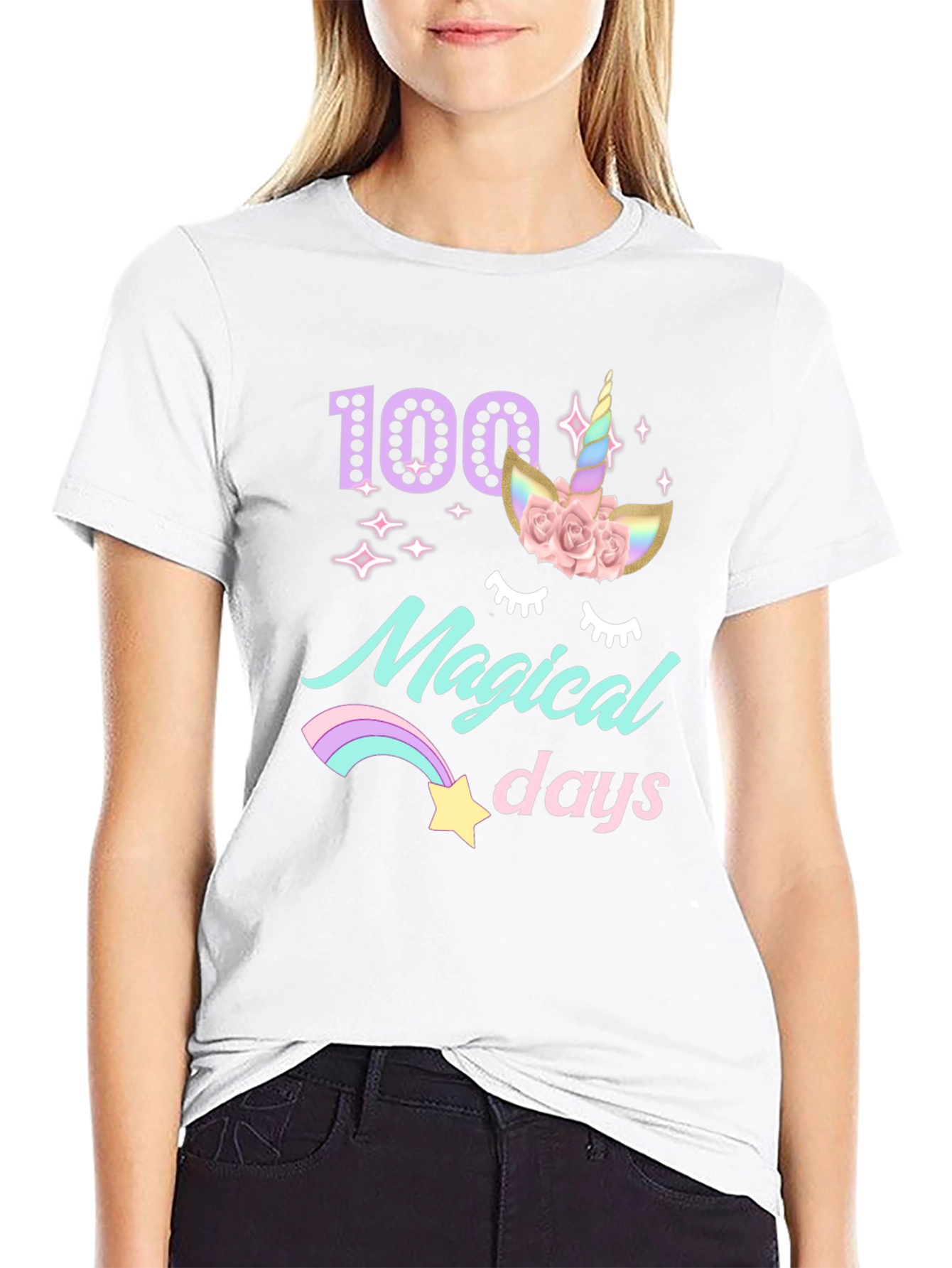 100 Magical Days T-Shirt Unicorn