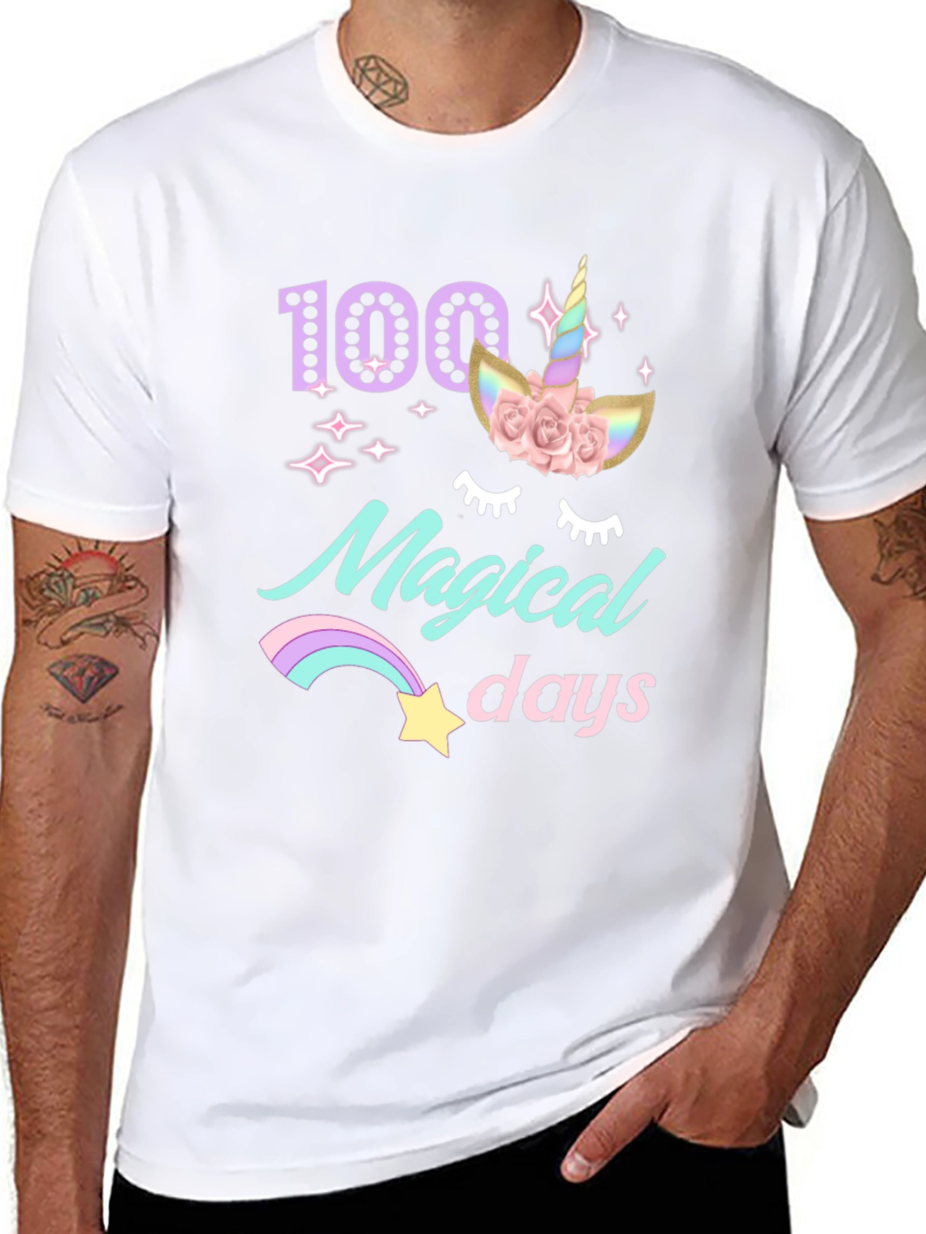 100 Magical Days T-Shirt Unicorn