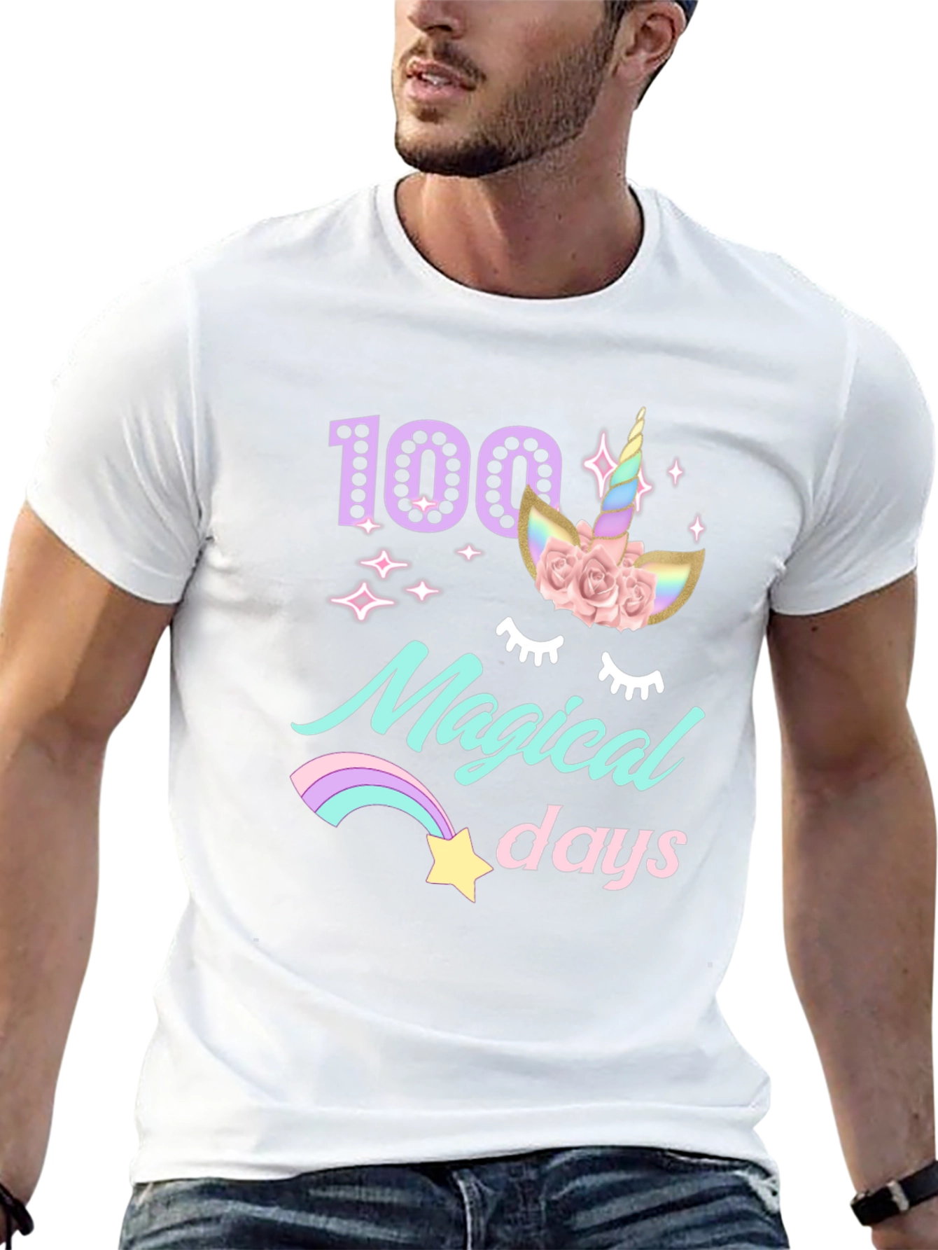 100 Magical Days T-Shirt Unicorn