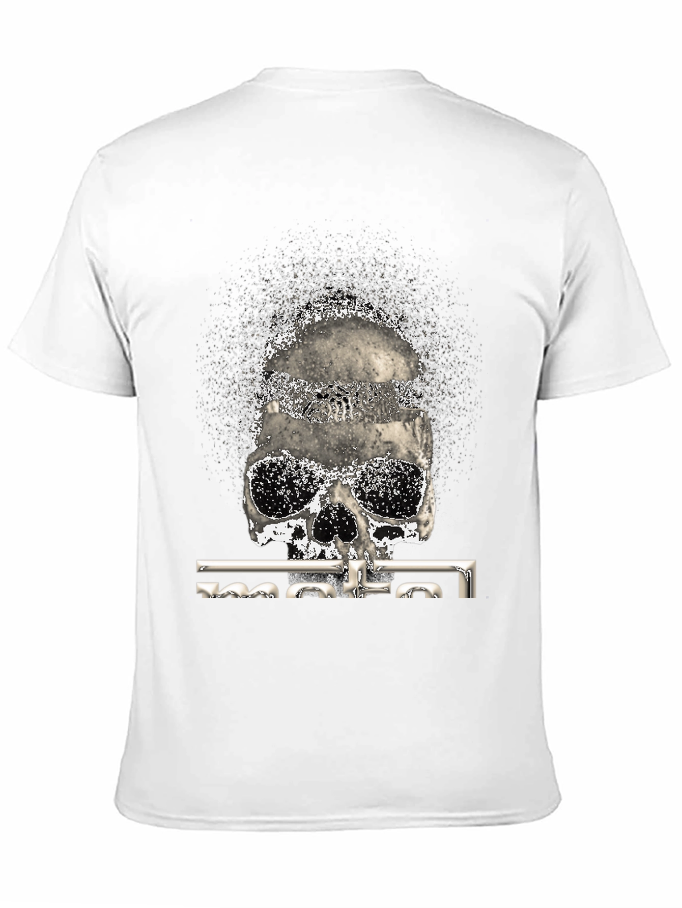Skull Graphic Print T-Shirt