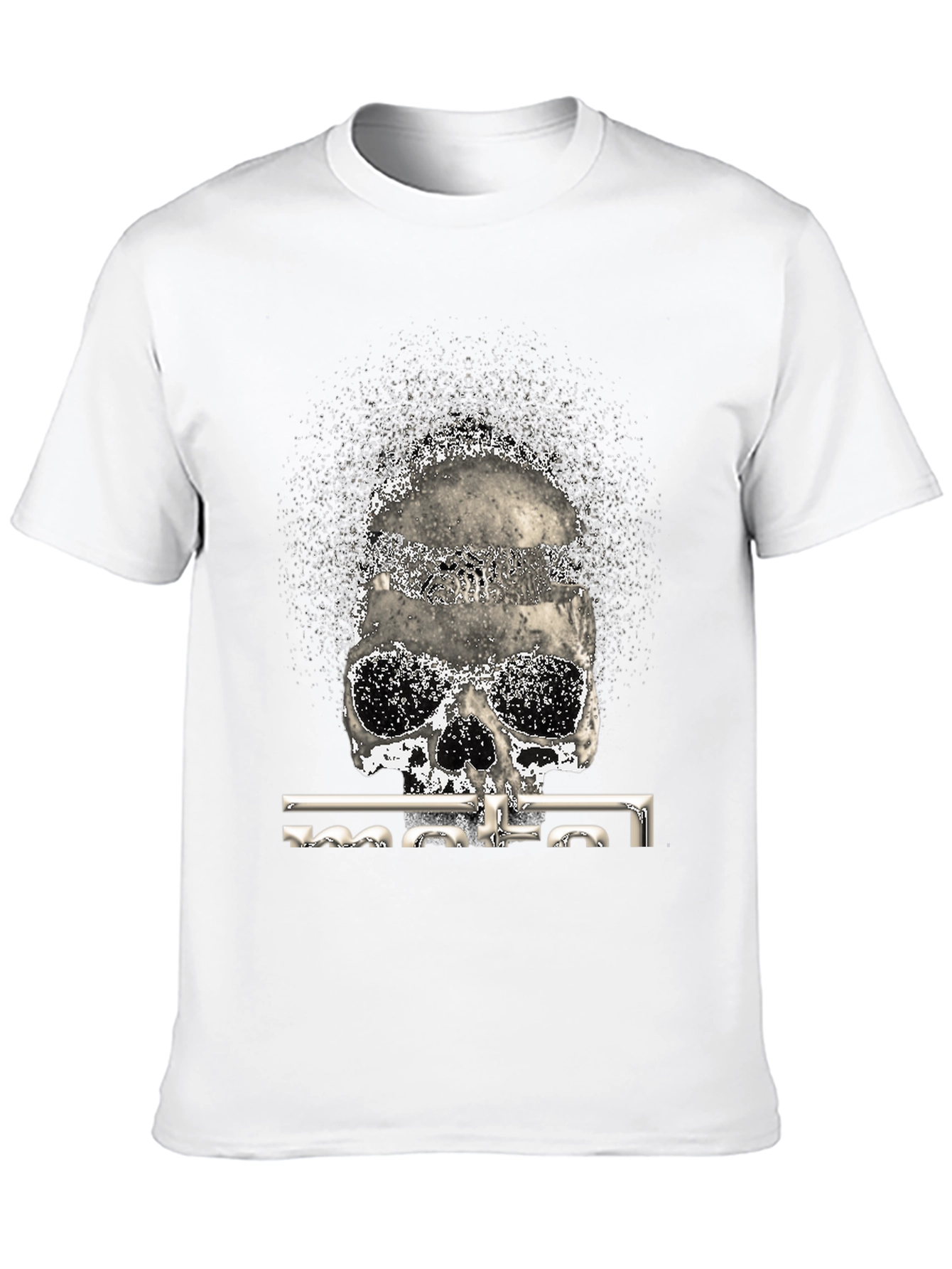 Skull Graphic Print T-Shirt