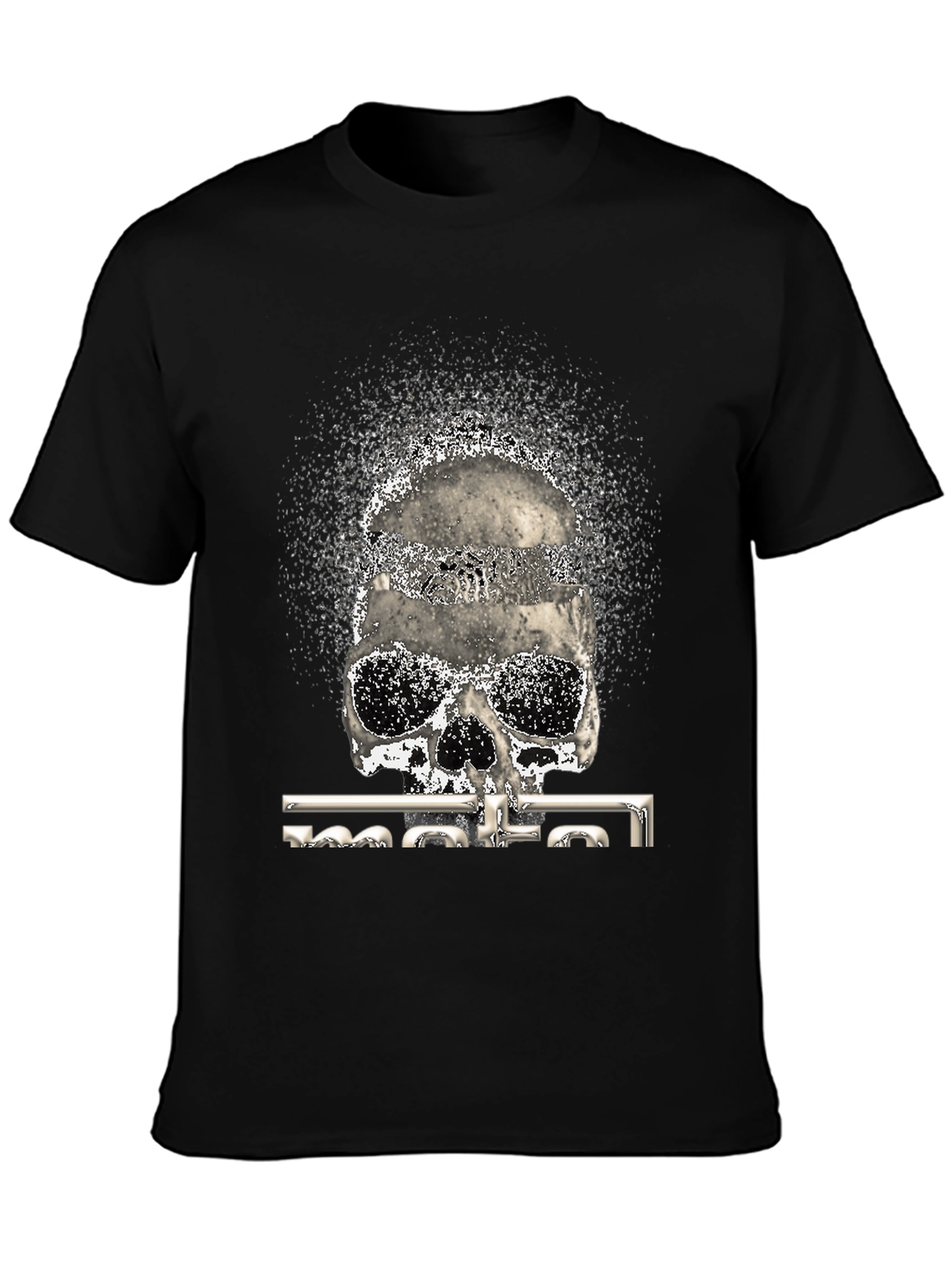 Skull Graphic Print T-Shirt