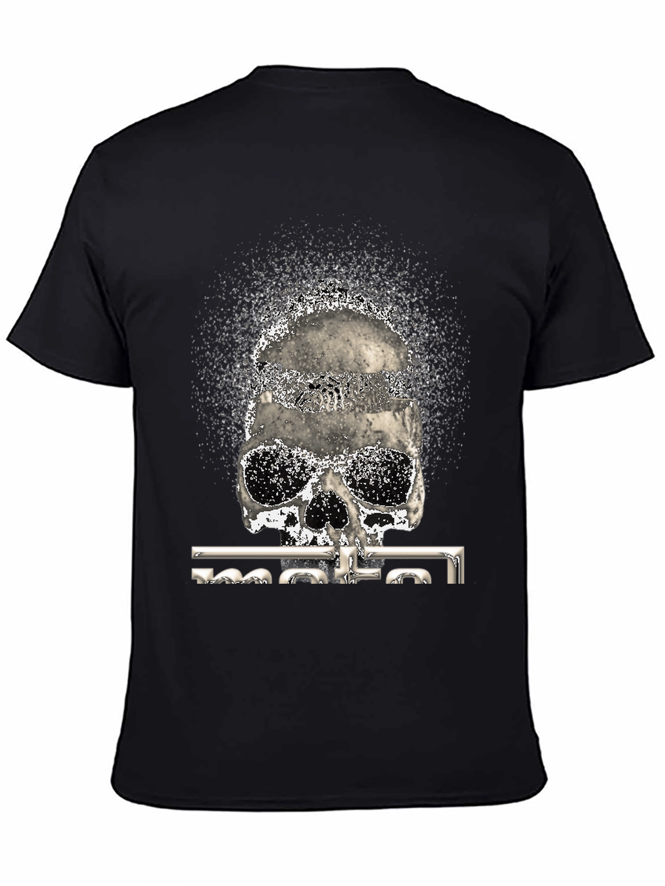 Skull Graphic Print T-Shirt