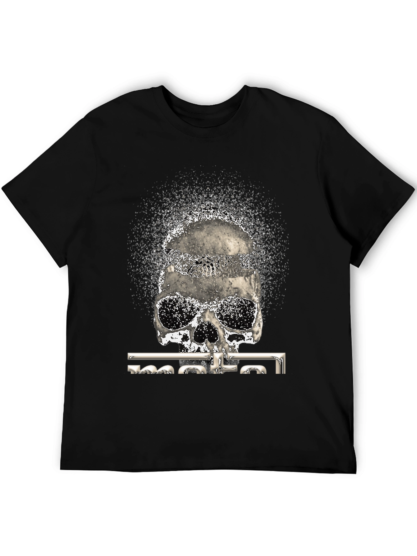 Skull Graphic Print T-Shirt