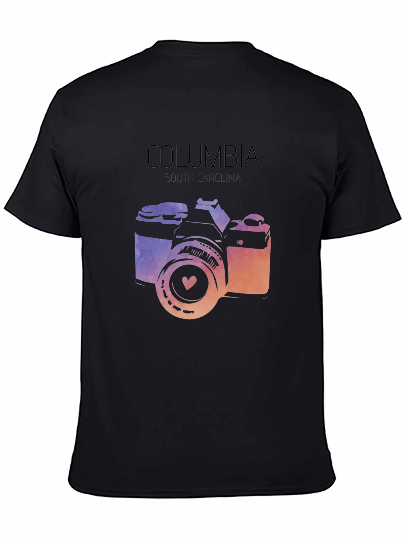 Columbia South Carolina Camera T-Shirt