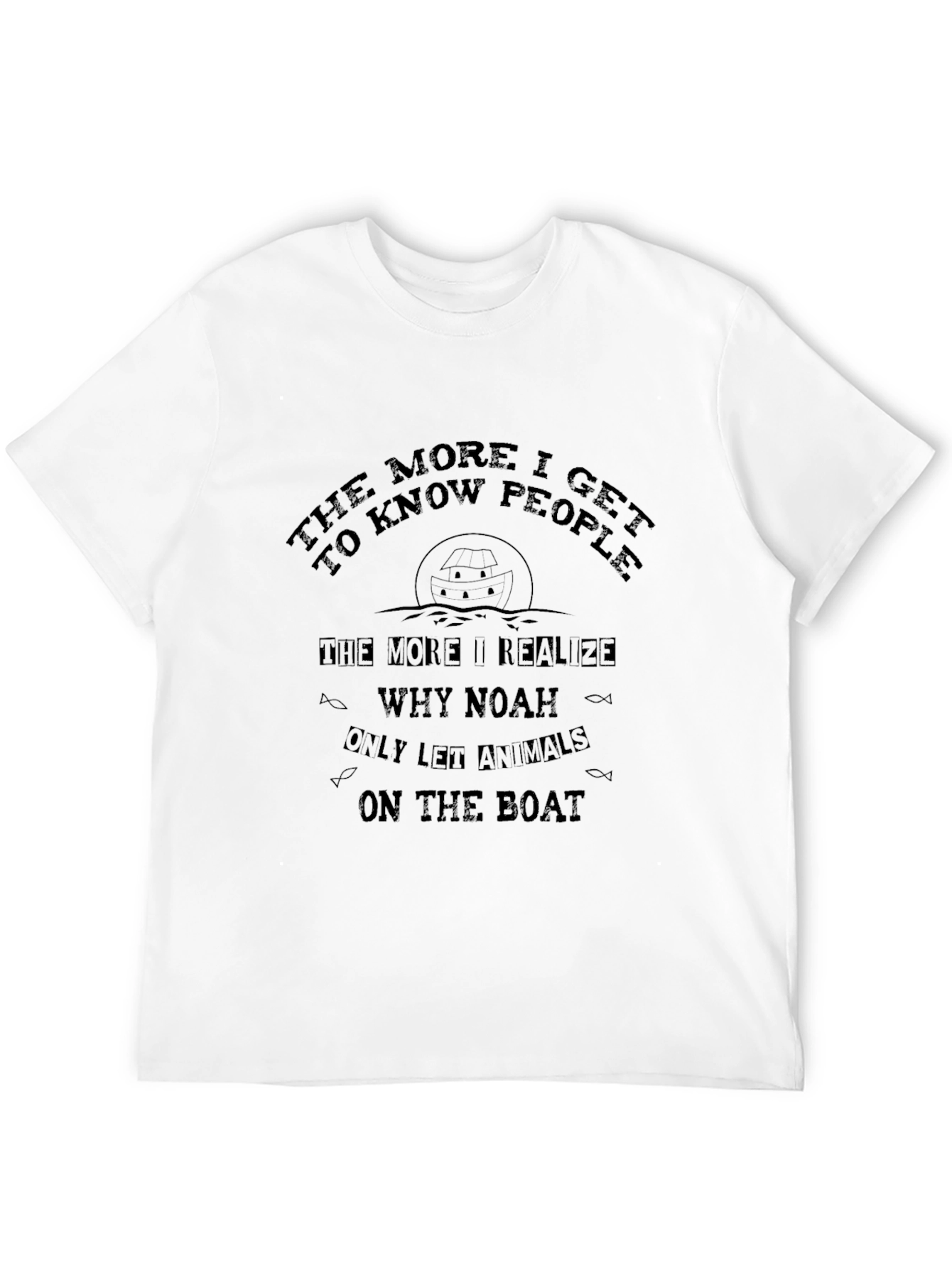 Noahs Ark Humor Graphic T-Shirt