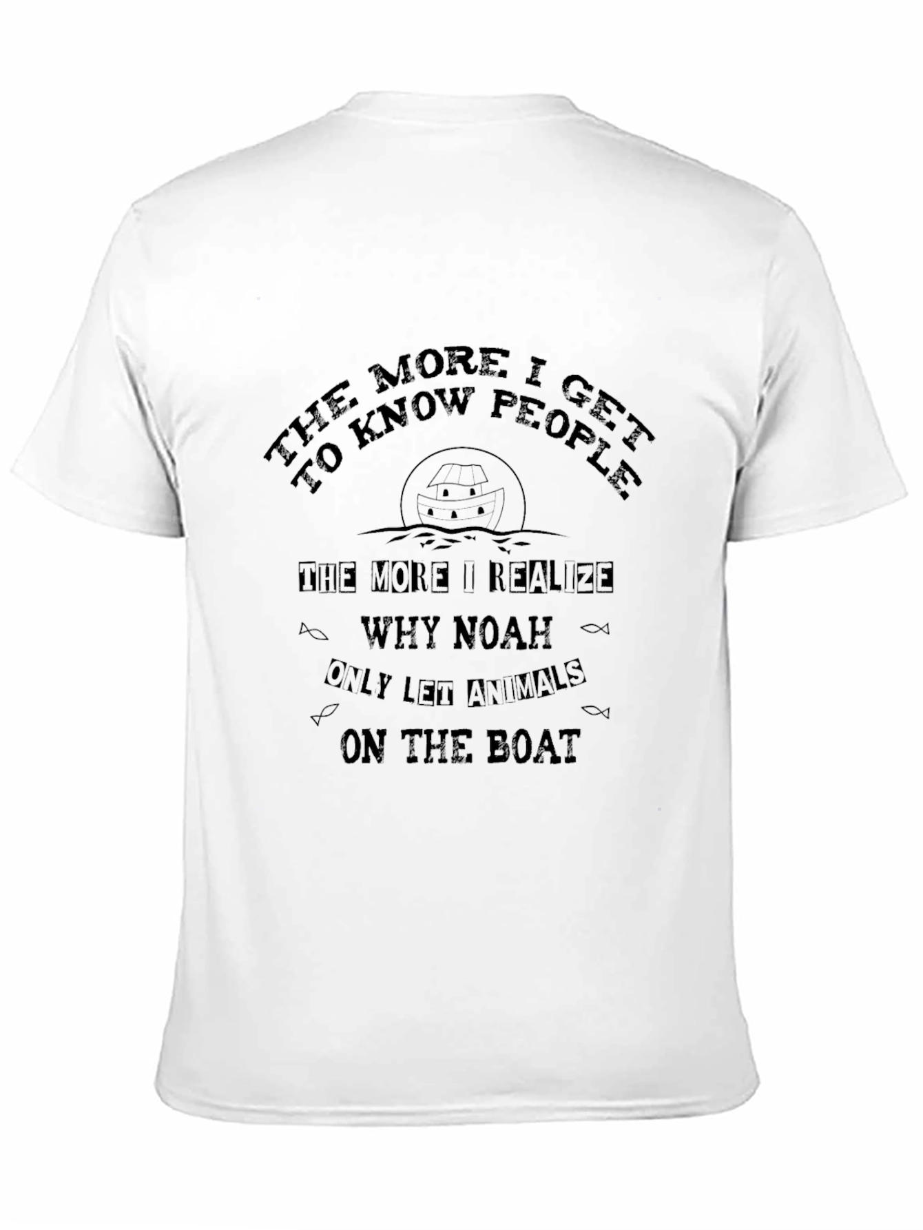 Noahs Ark Humor Graphic T-Shirt