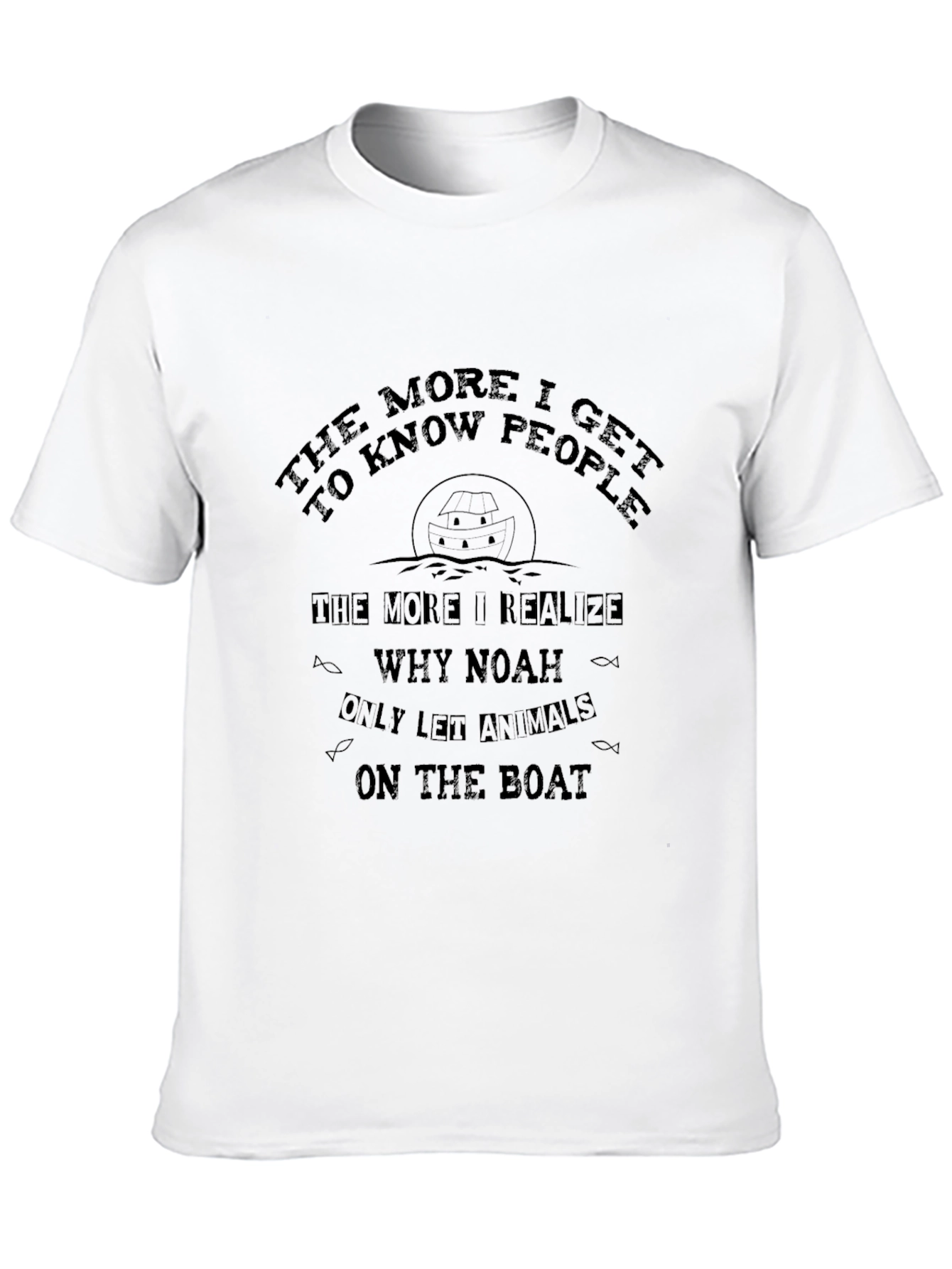 Noahs Ark Humor Graphic T-Shirt