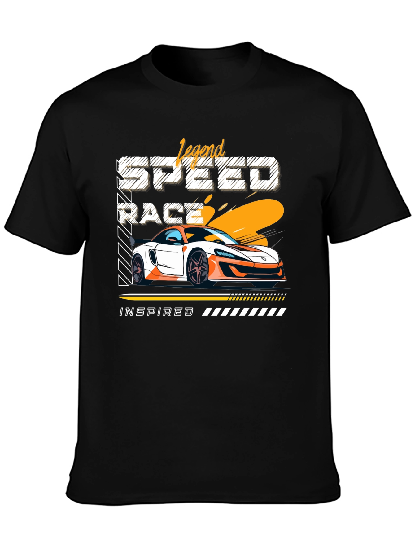 Legend Speed Race Car Graphic T-Shirt