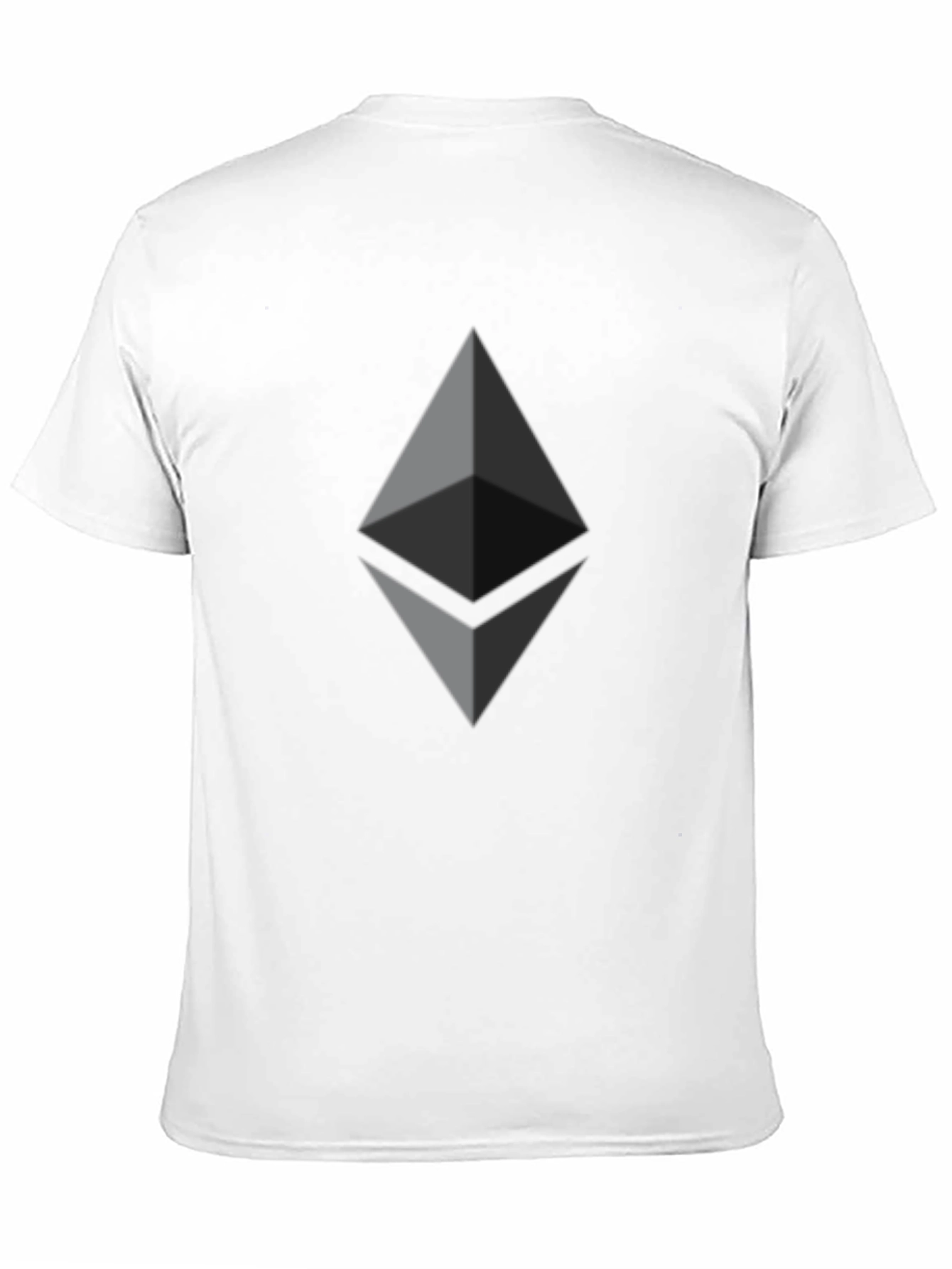 Ethereum Logo Graphic Black T-Shirt