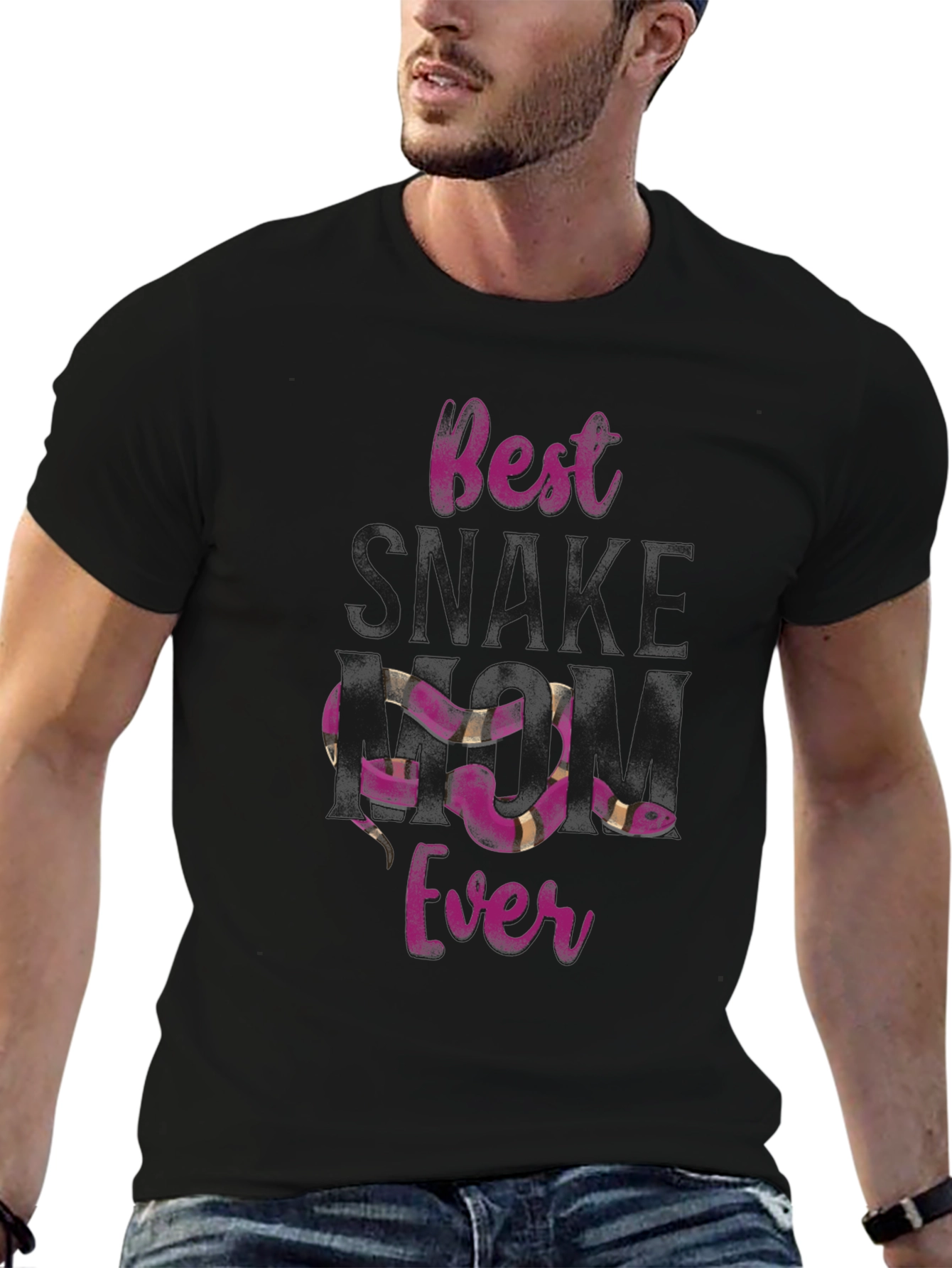Best Snake Mom Ever Graphic Tee