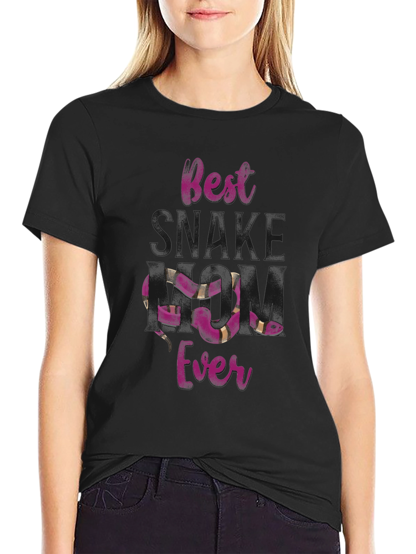 Best Snake Mom Ever Graphic Tee