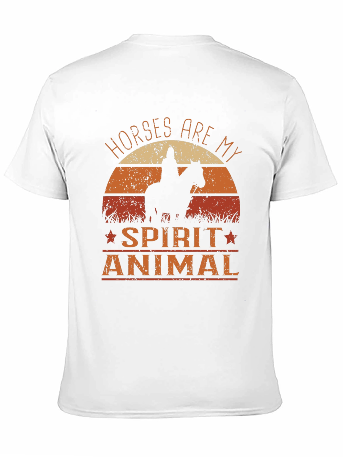 Horses Are My Spirit Animal Graphic T-Shirt