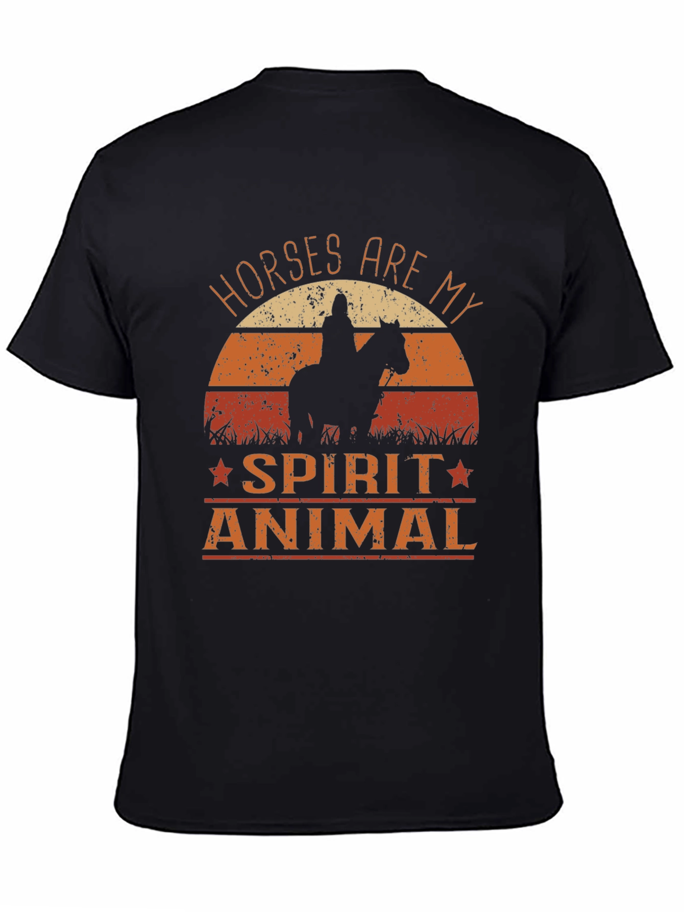 Horses Are My Spirit Animal Graphic T-Shirt
