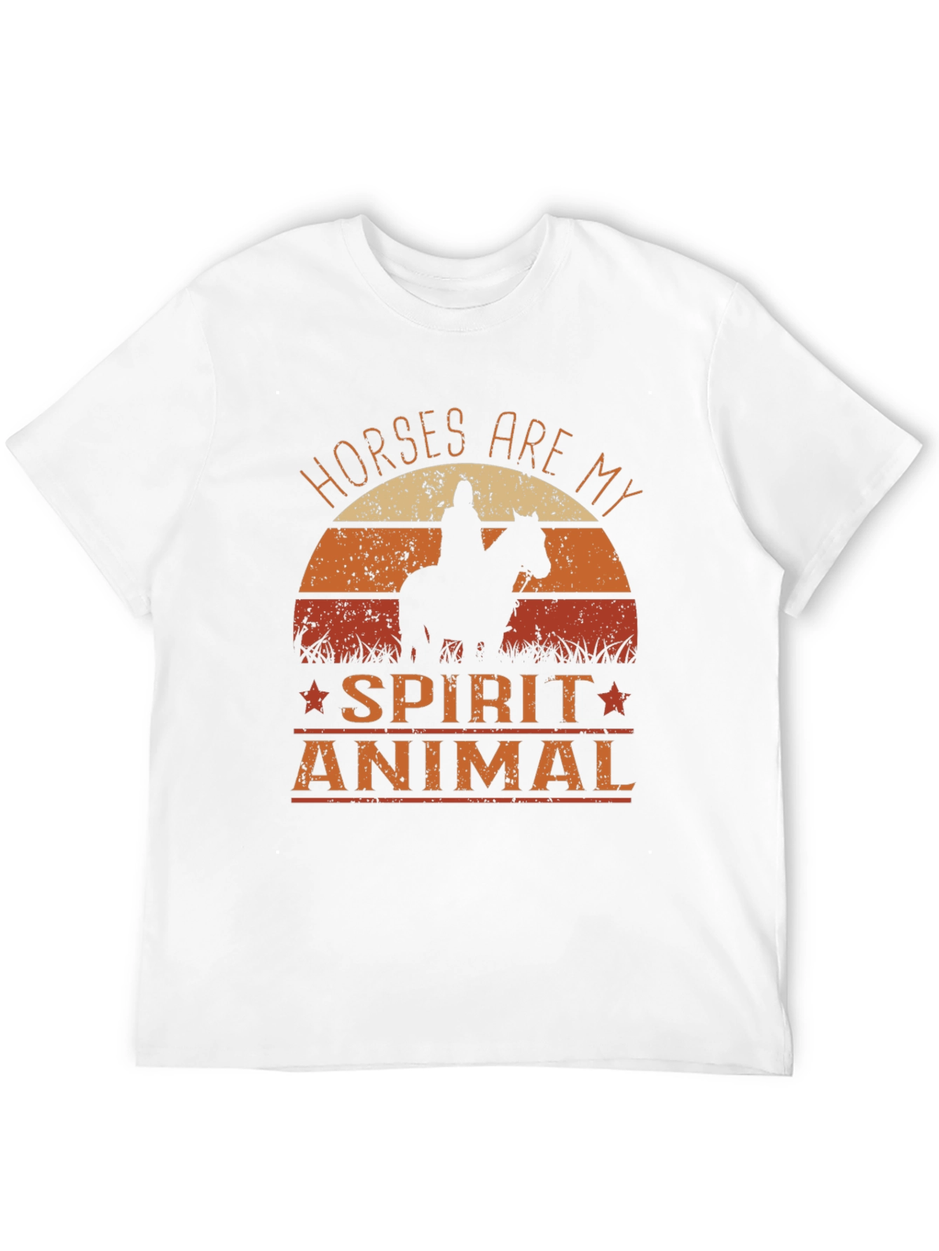 Horses Are My Spirit Animal Graphic T-Shirt