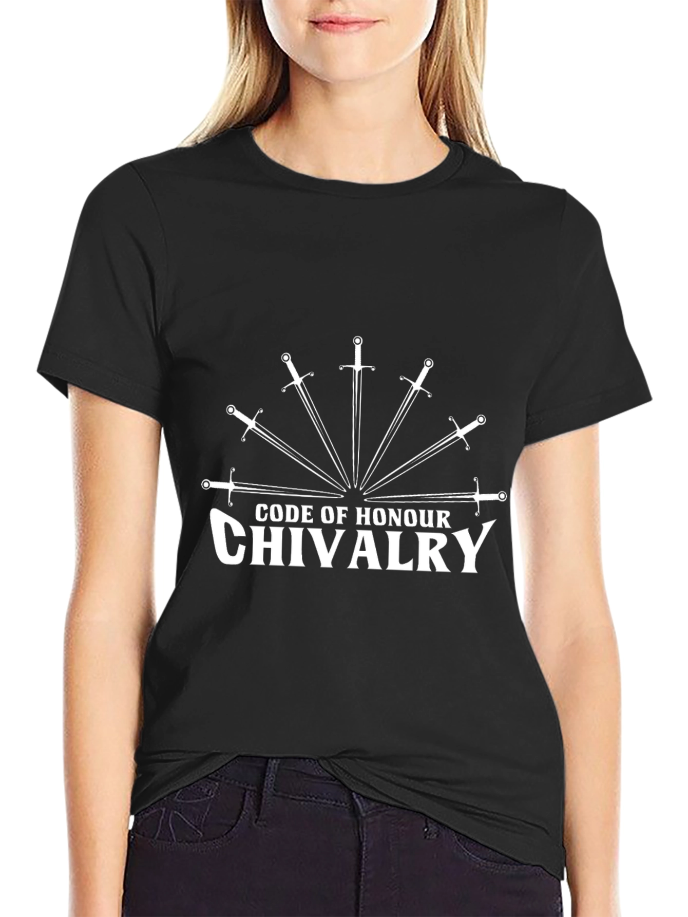 Code of Honour Chivalry Sword T-Shirt