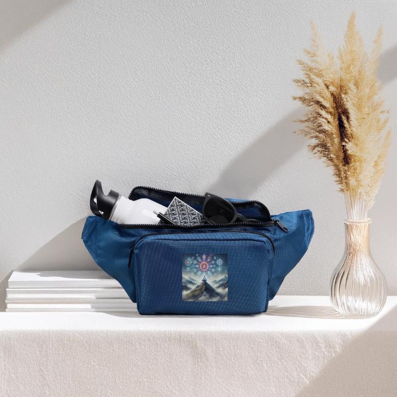 Sacred Om Symbol Meditation Scene