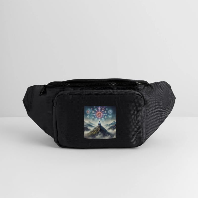 Sacred Om Symbol Meditation Scene