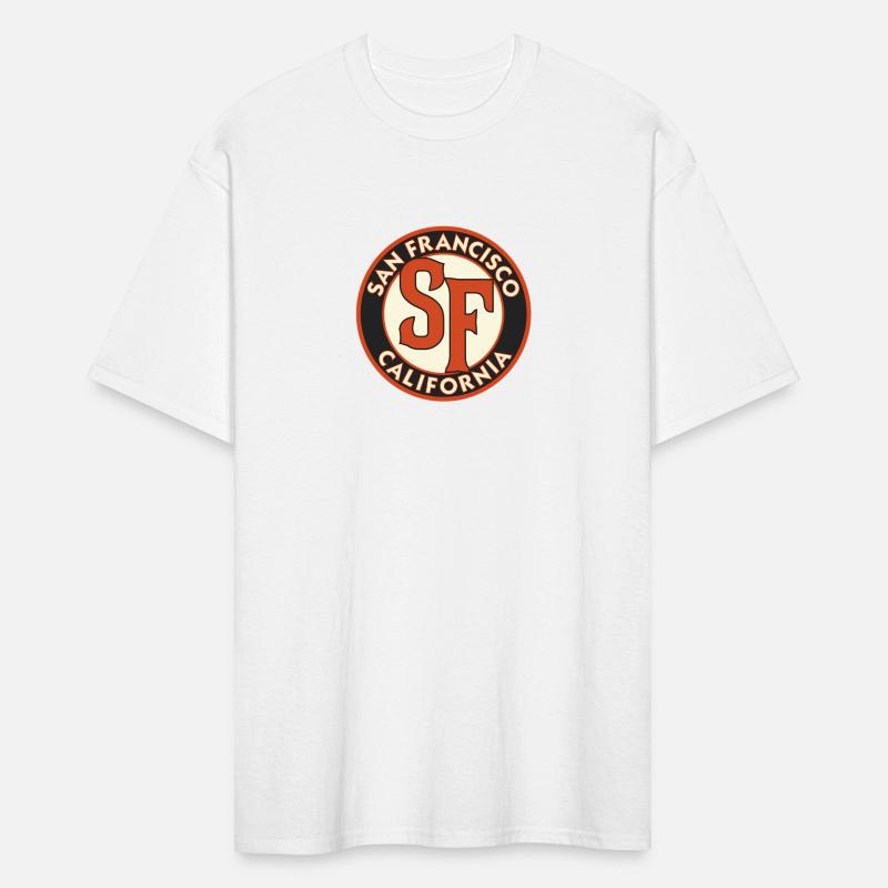 San Fraco California Circle Sign Color