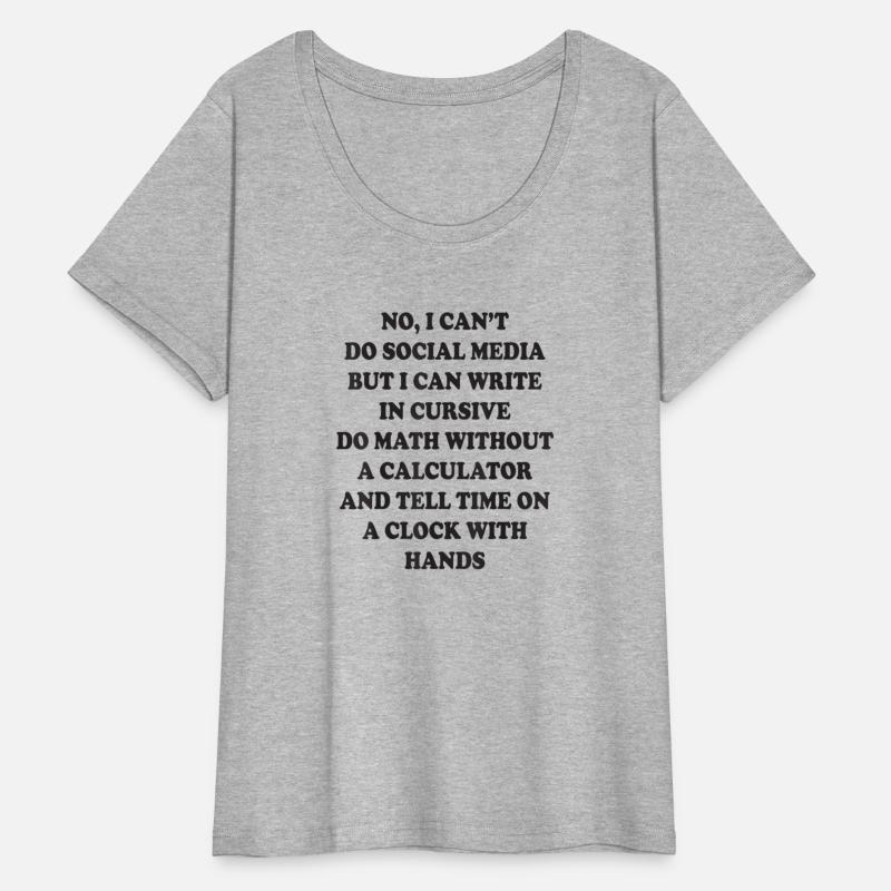 Sarcastic I Can t Do Social Media But I Can Write