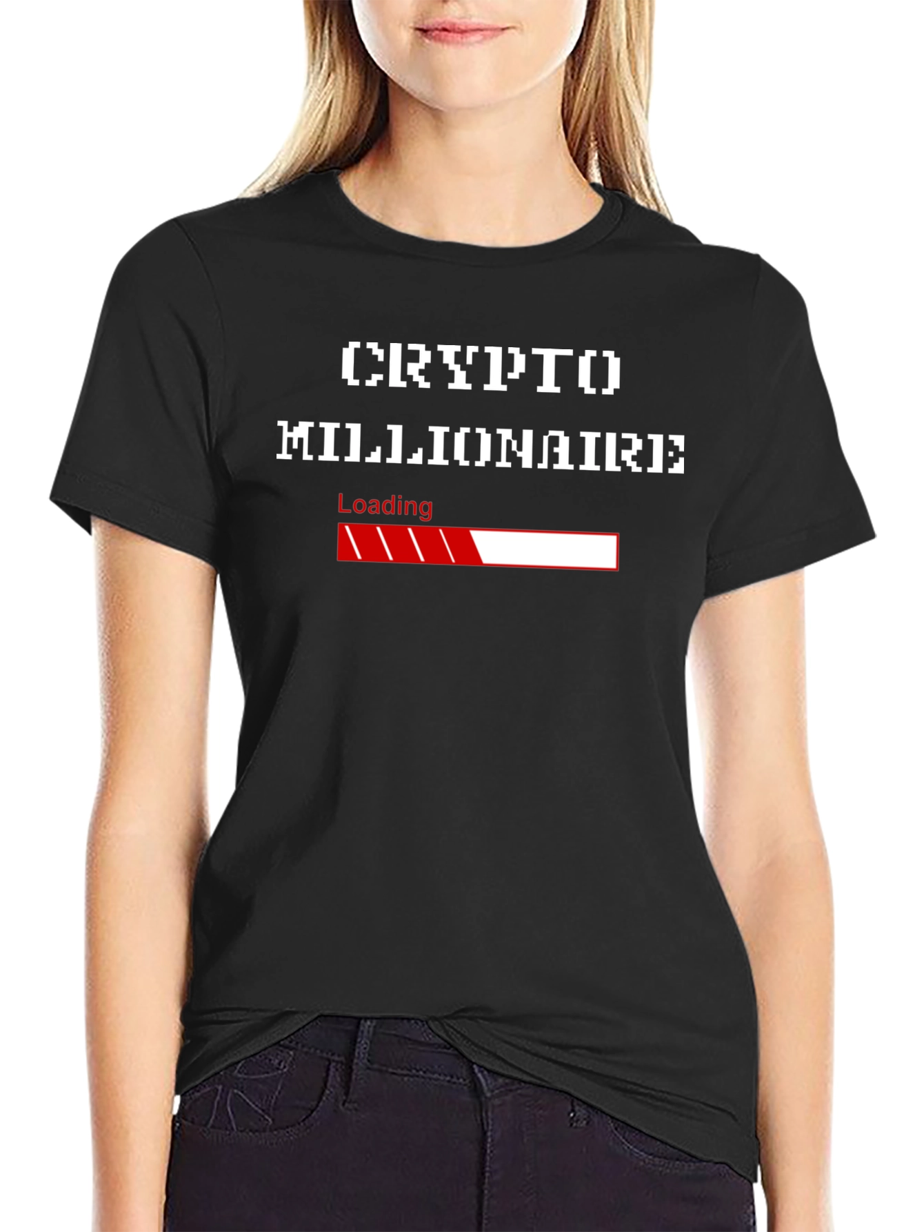 Crypto Millionaire Loading T-Shirt