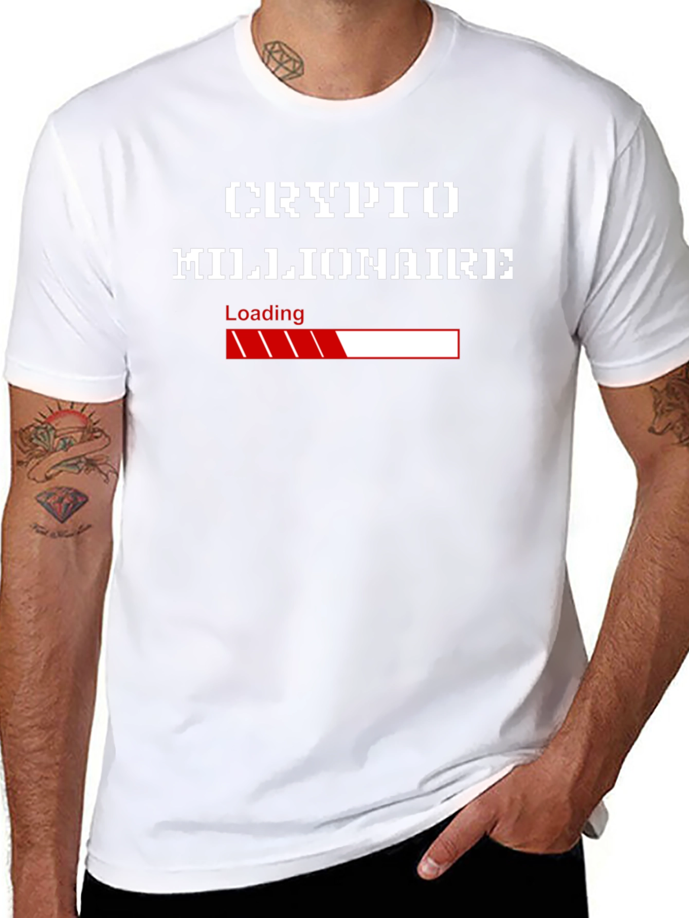 Crypto Millionaire Loading T-Shirt