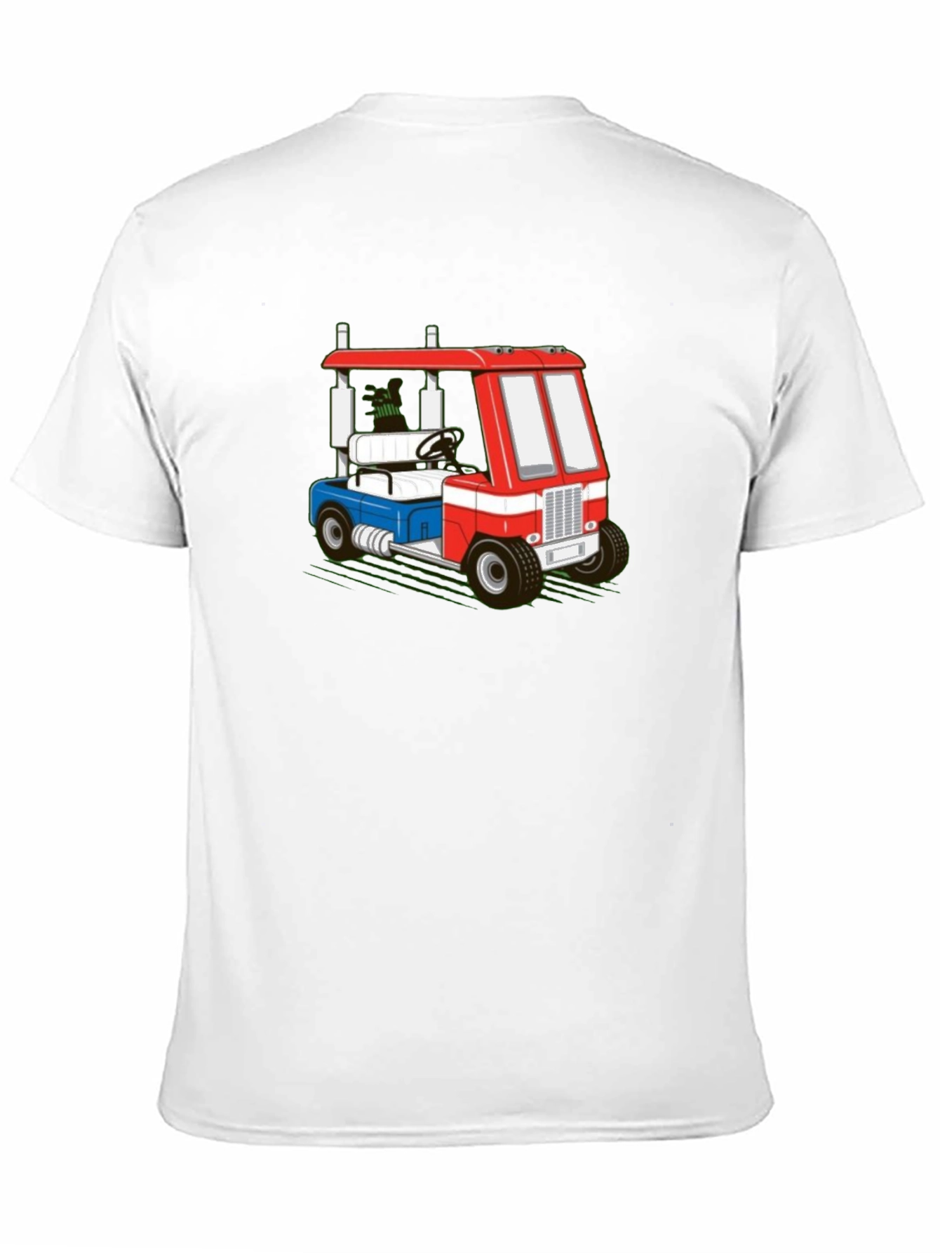 Patriotic Golf Cart T-Shirt