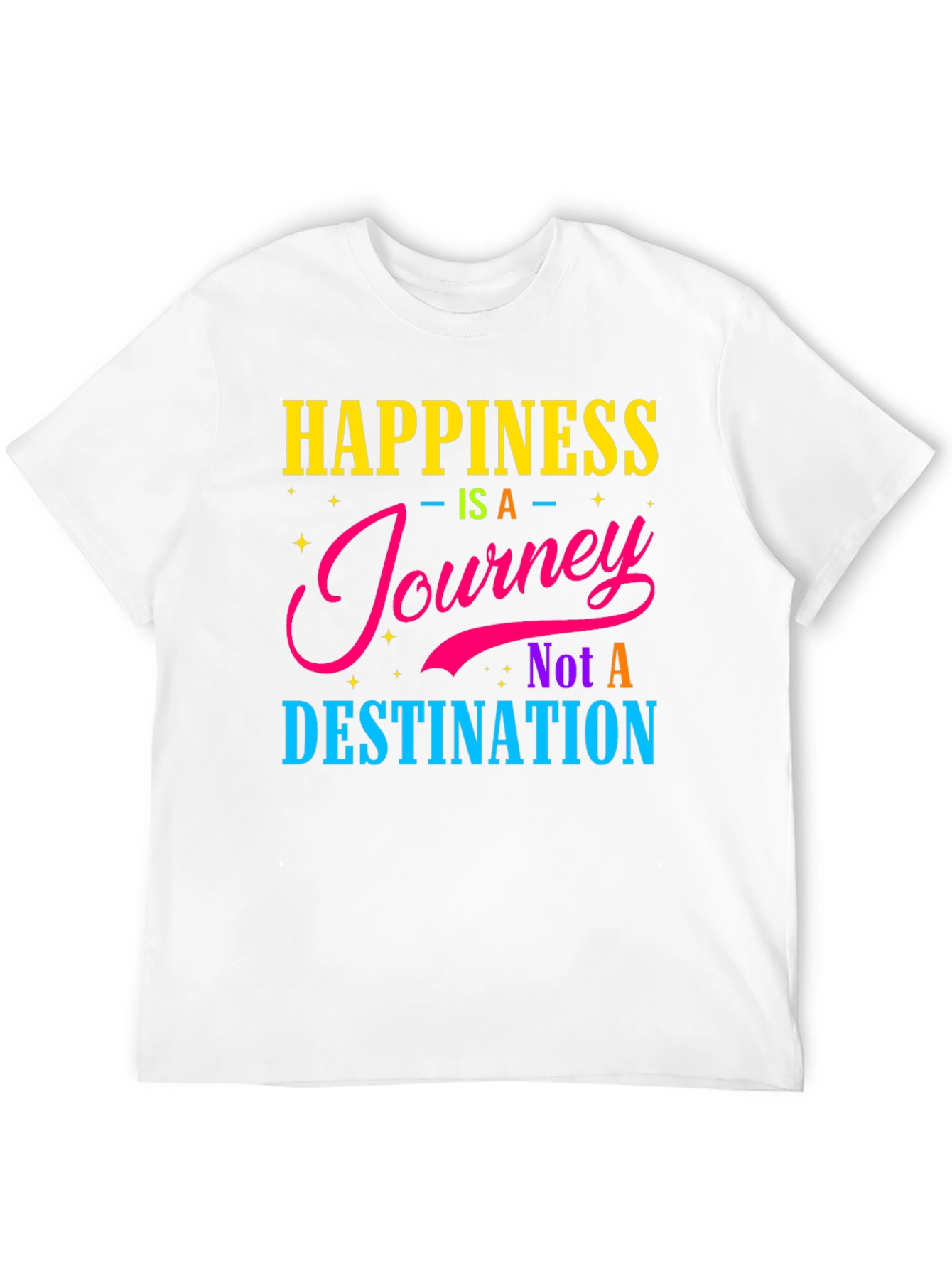 Happiness Journey Graphic T-Shirt