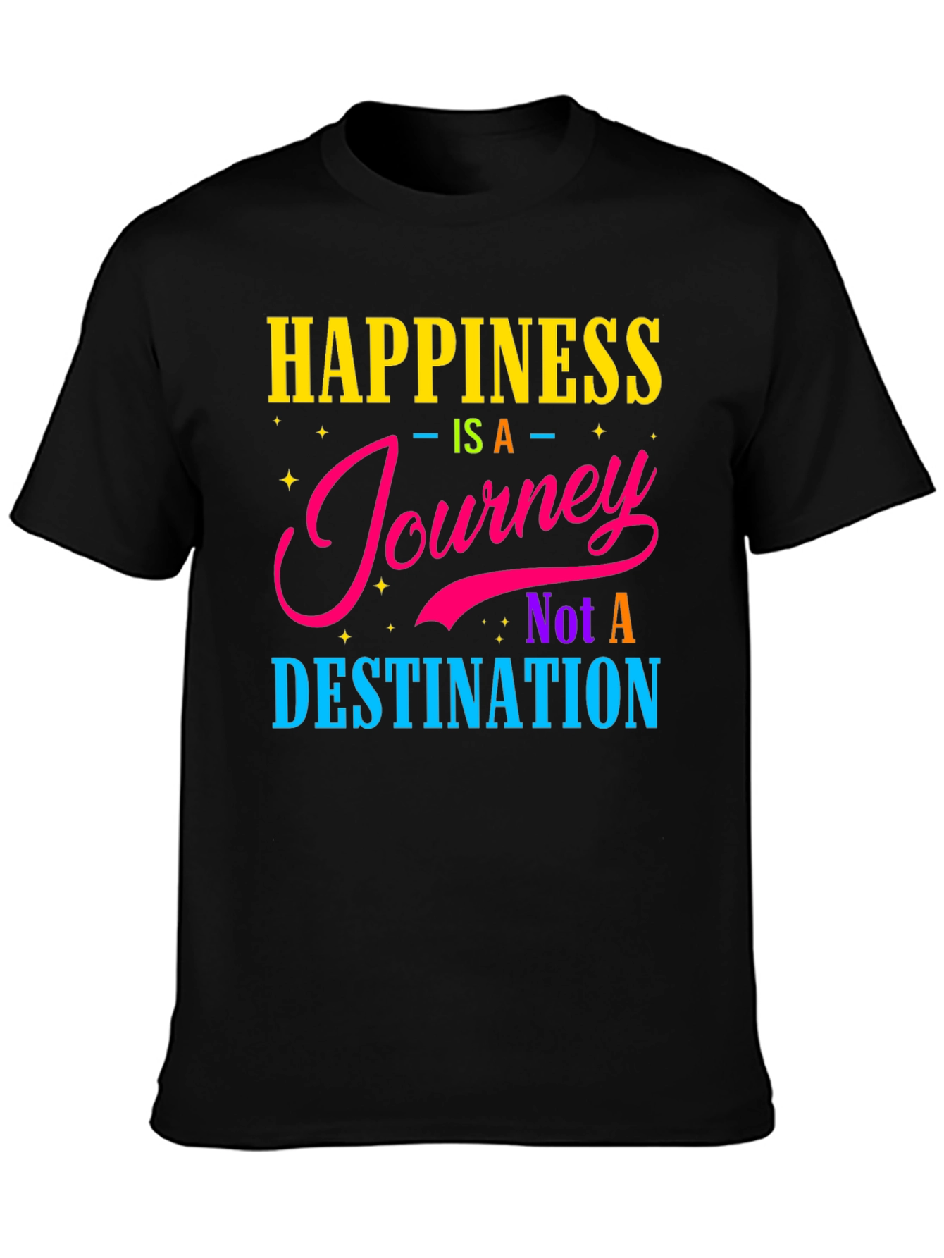 Happiness Journey Graphic T-Shirt