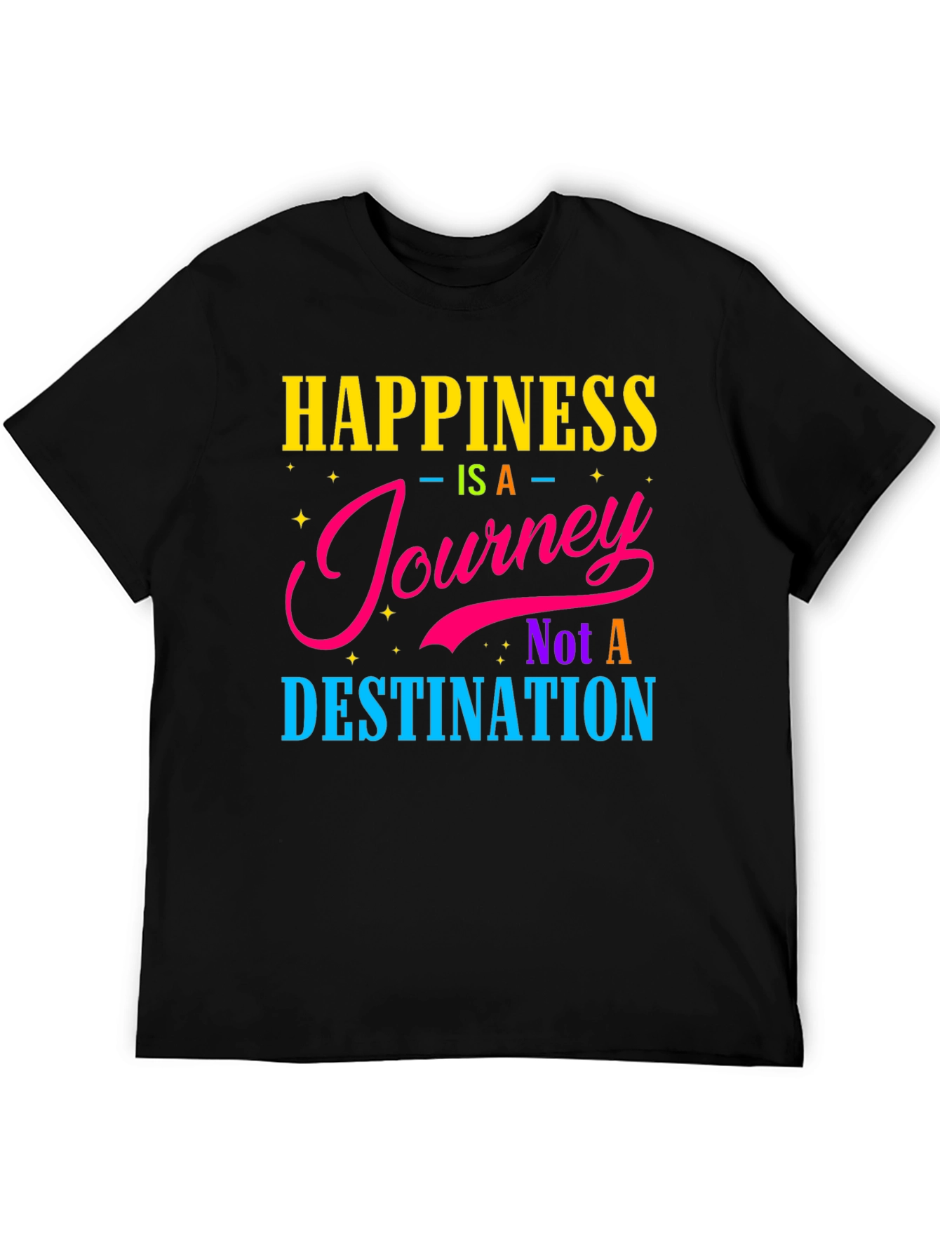 Happiness Journey Graphic T-Shirt