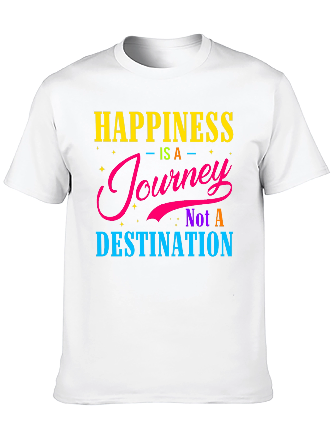 Happiness Journey Graphic T-Shirt