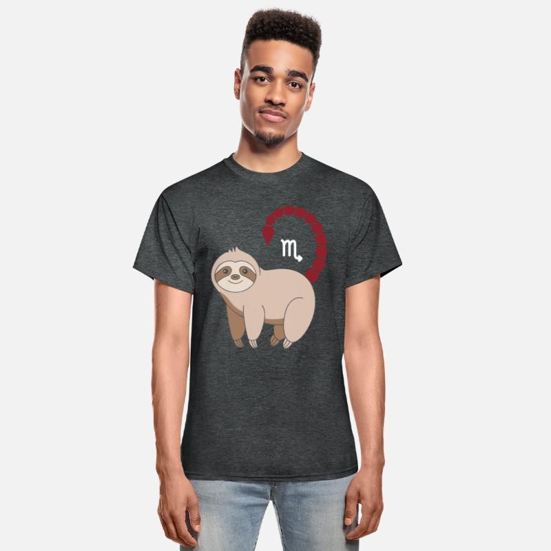 Scorpio Zodiac Sloth with Scorpio Sign Tail