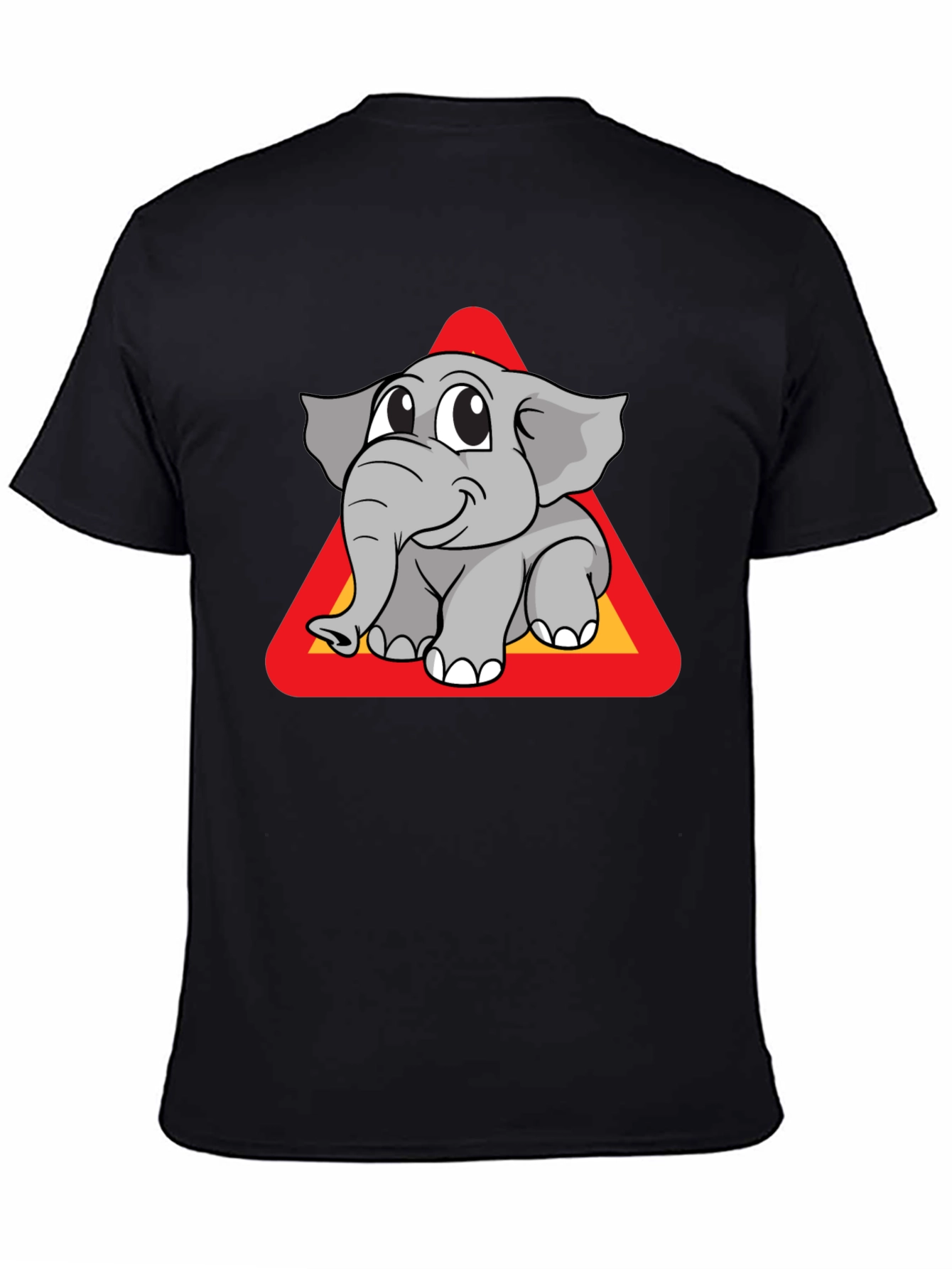Cute Elephant Warning Sign T-Shirt