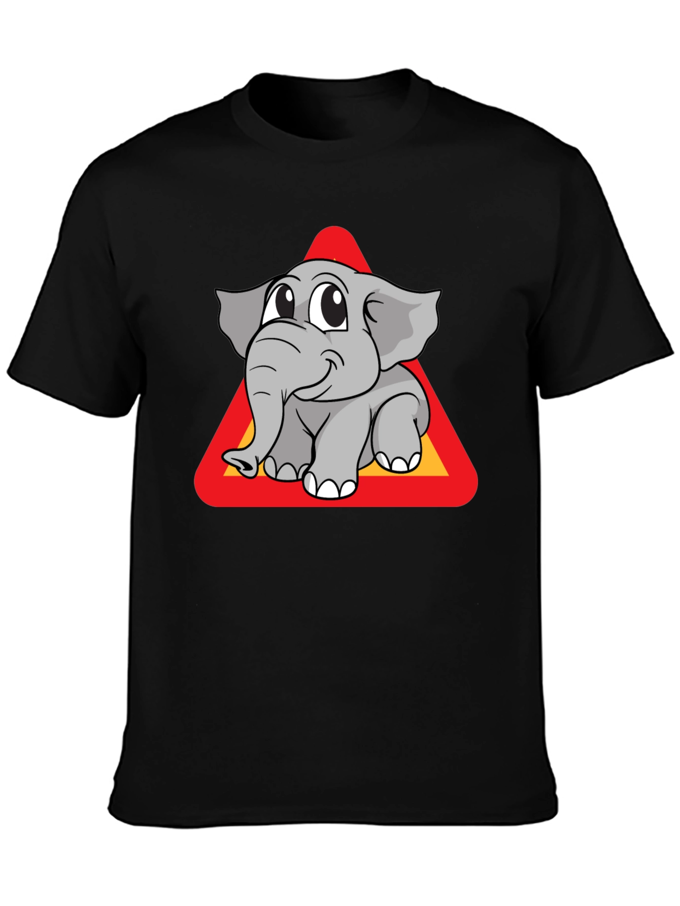 Cute Elephant Warning Sign T-Shirt
