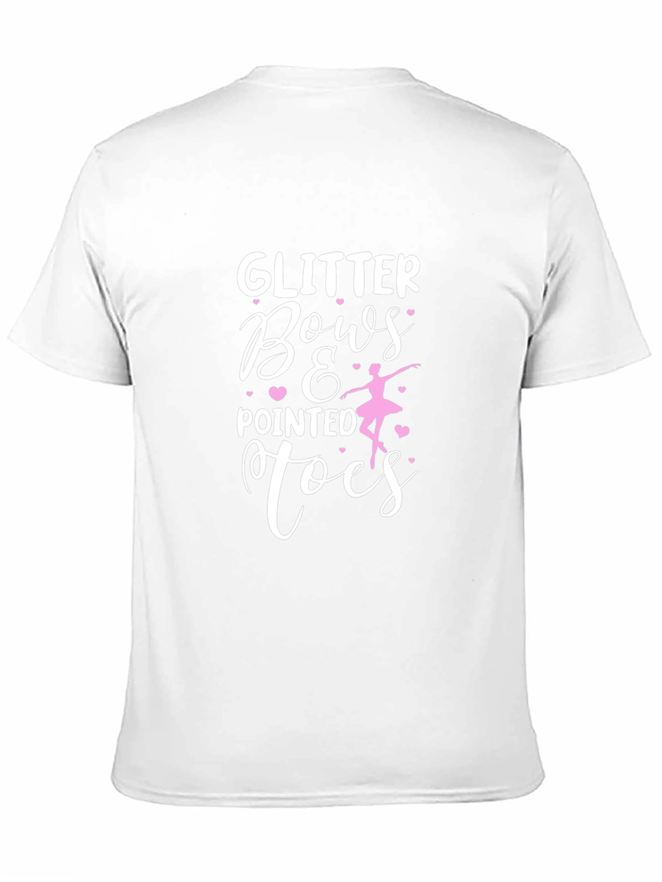 Glitter Bows & Pointed Toes Ballet T-Shirt