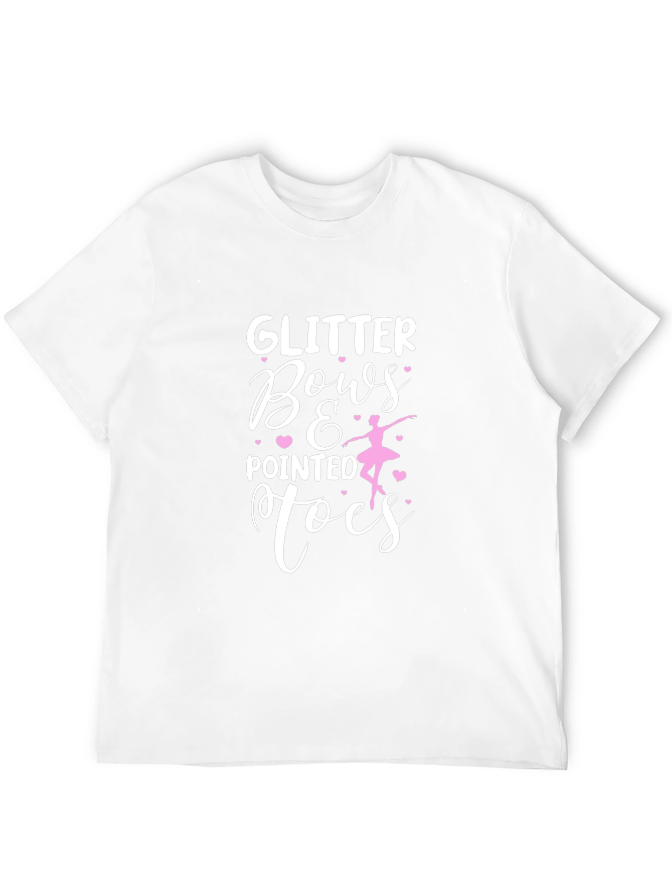 Glitter Bows & Pointed Toes Ballet T-Shirt