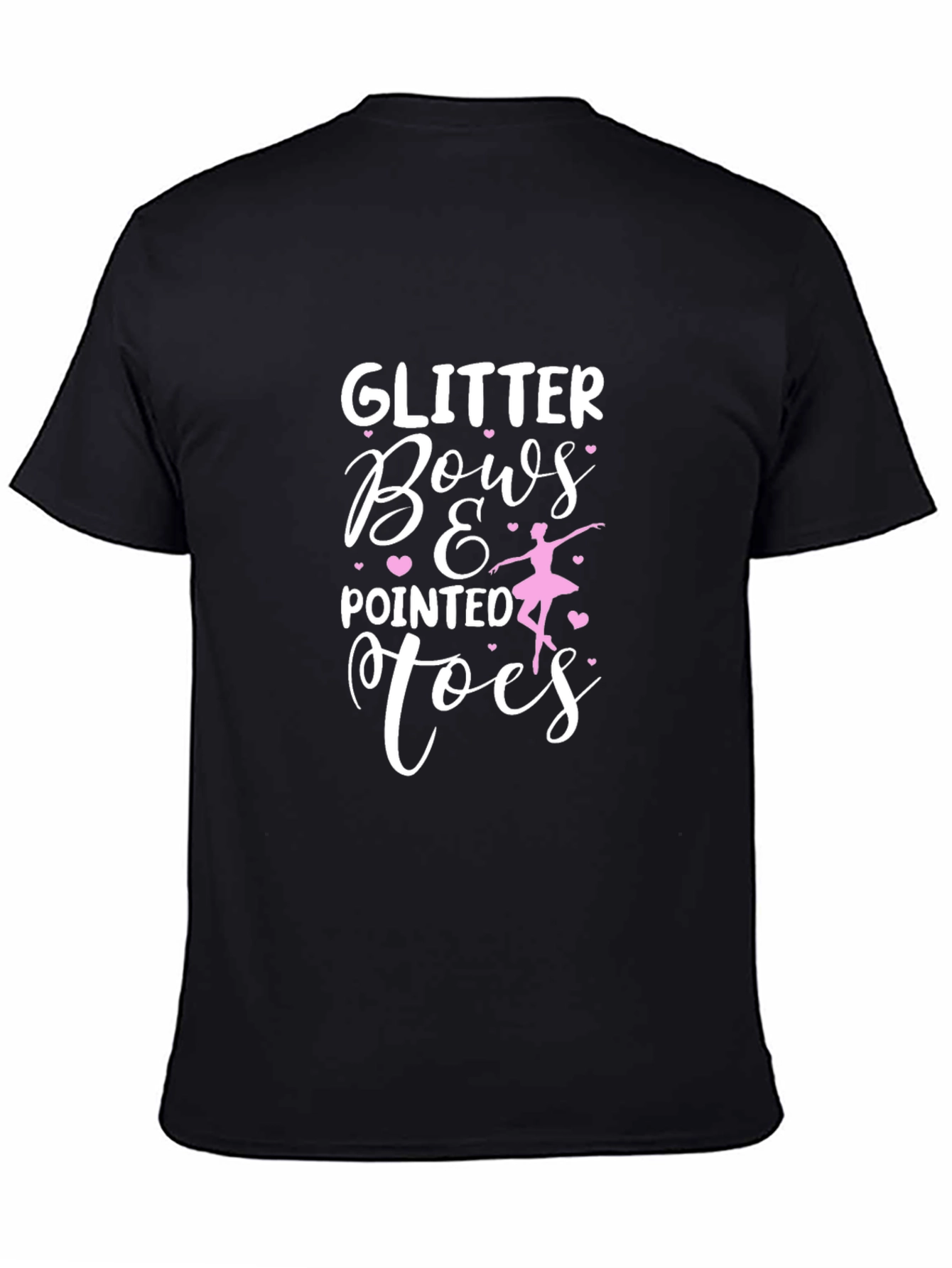 Glitter Bows & Pointed Toes Ballet T-Shirt