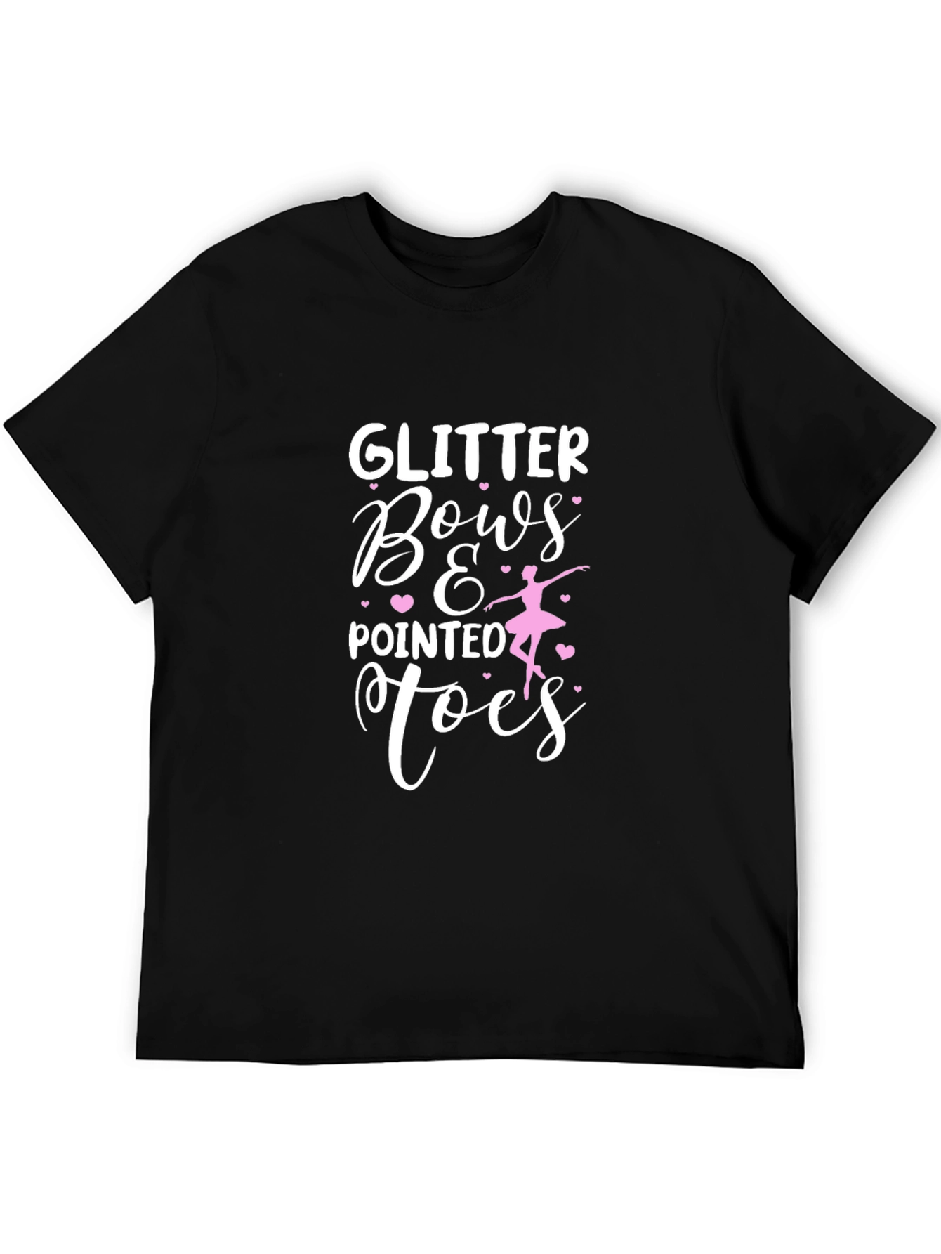 Glitter Bows & Pointed Toes Ballet T-Shirt