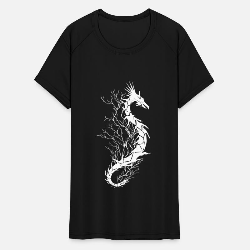 Sea life, sea dragon, white