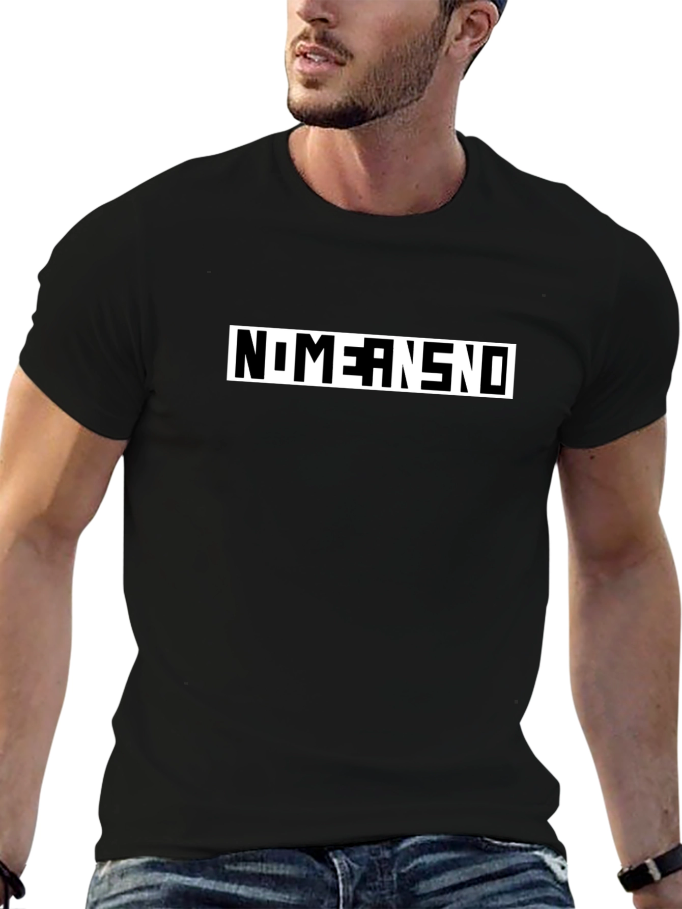 NoMeansNo Graphic T-Shirt - Black