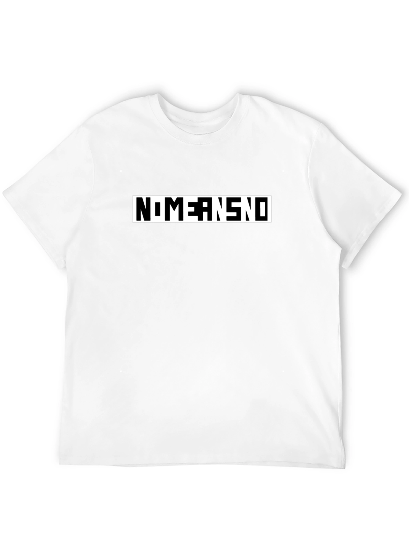 NoMeansNo Graphic T-Shirt - Black