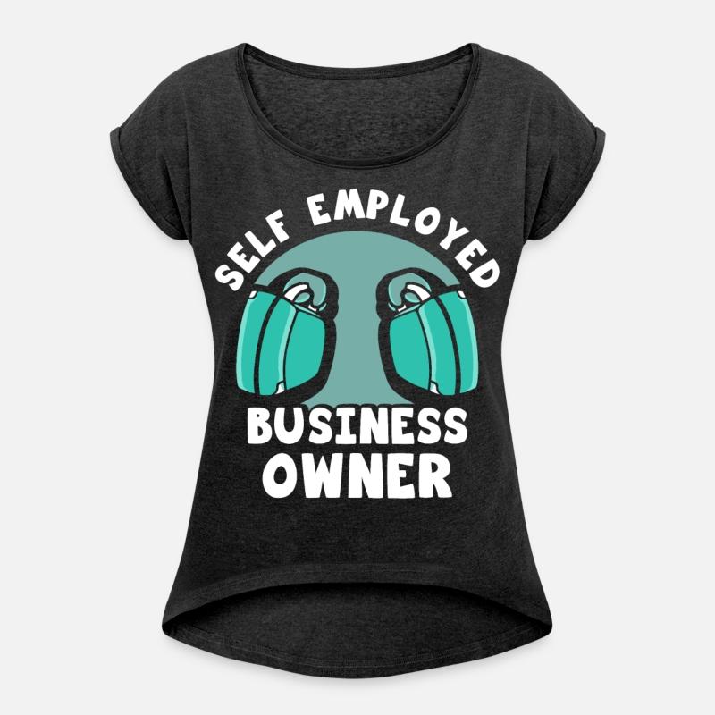 Self Employed Business Owner Freelancer Work Boss