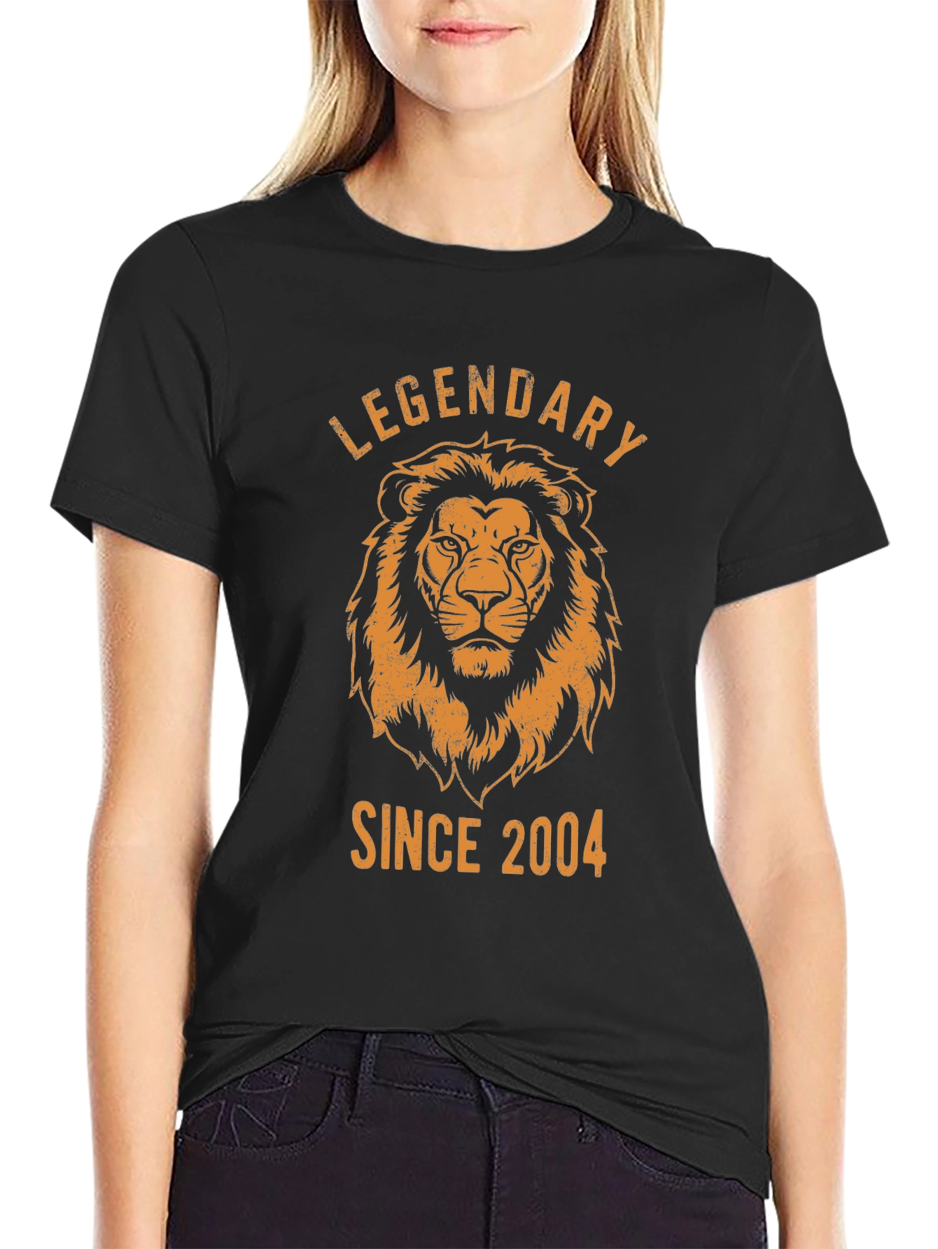 Legendary Since 2004 Lion Graphic T-Shirt