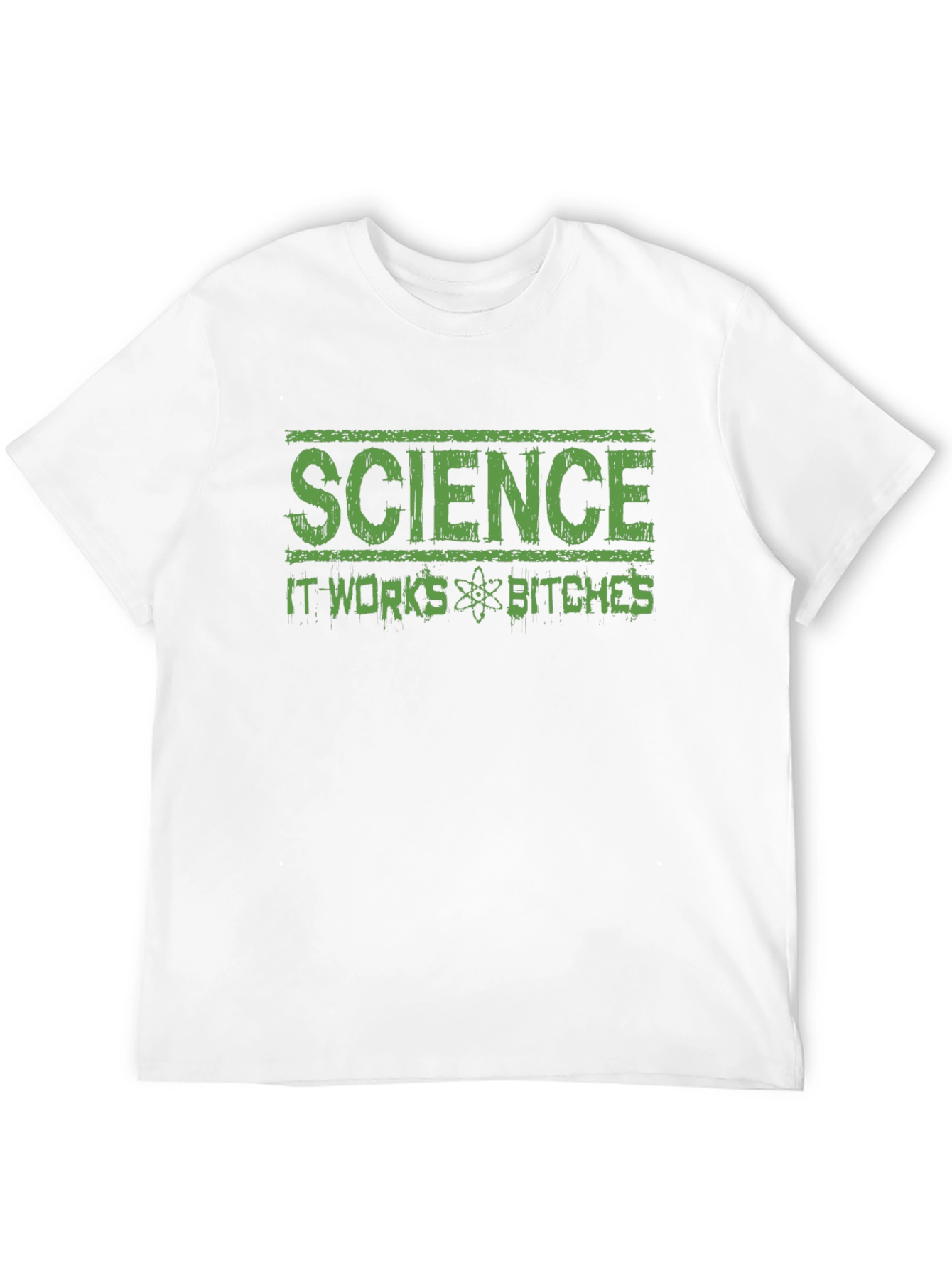 Science It Works T-Shirt - Black Graphic Tee