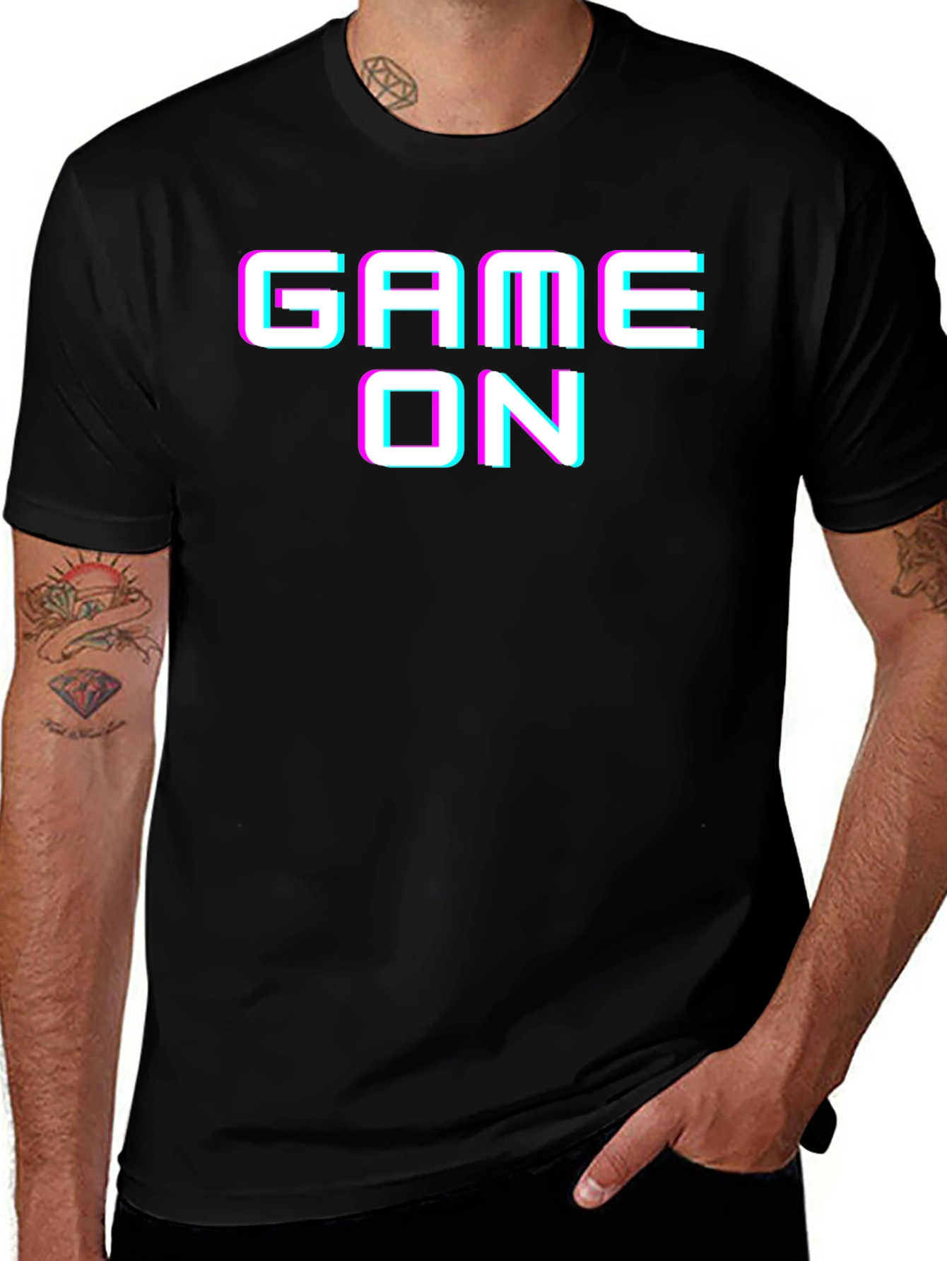 Game On Graphic T-Shirt - Gamer Style Tee