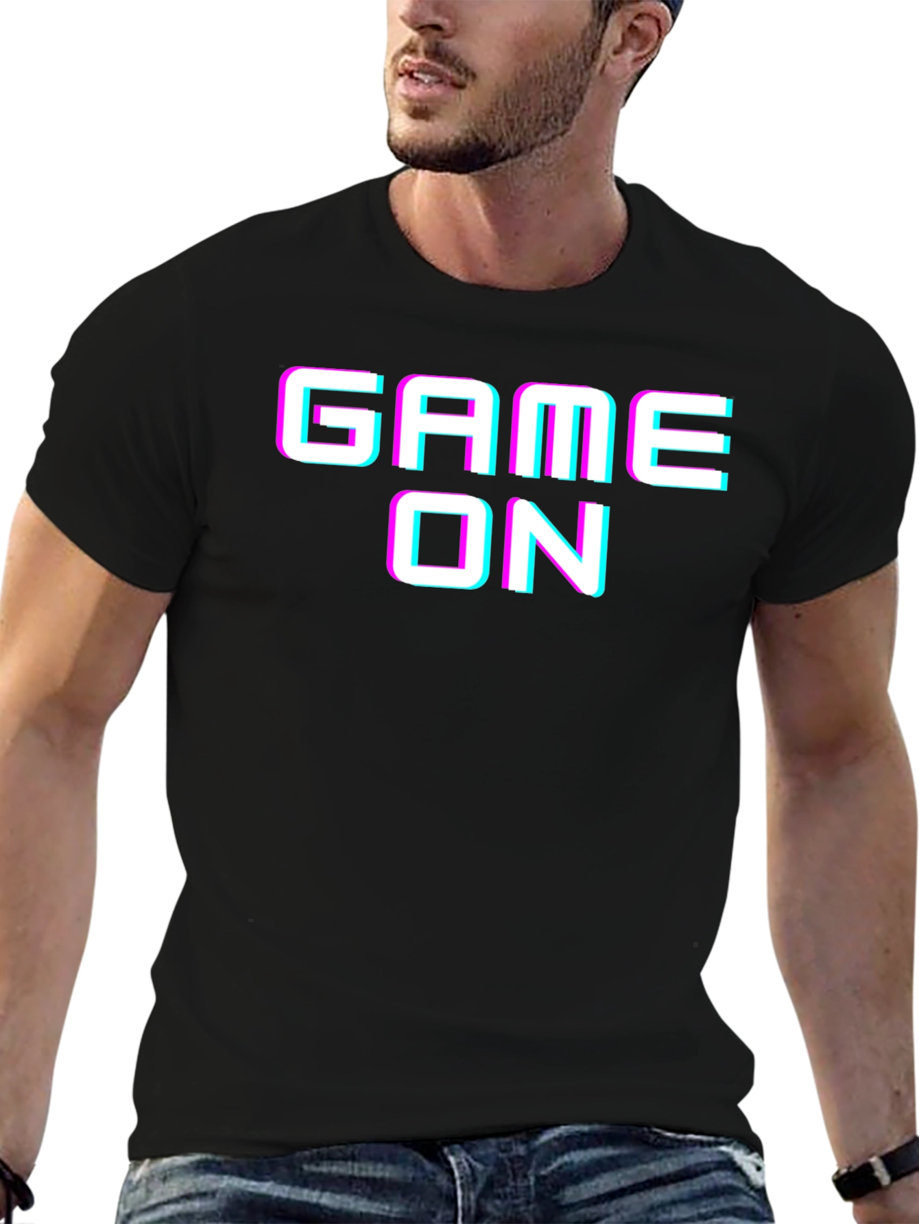 Game On Graphic T-Shirt - Gamer Style Tee