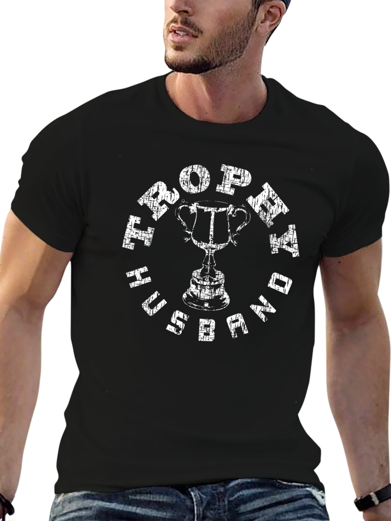 Trophy Husband Graphic T-Shirt