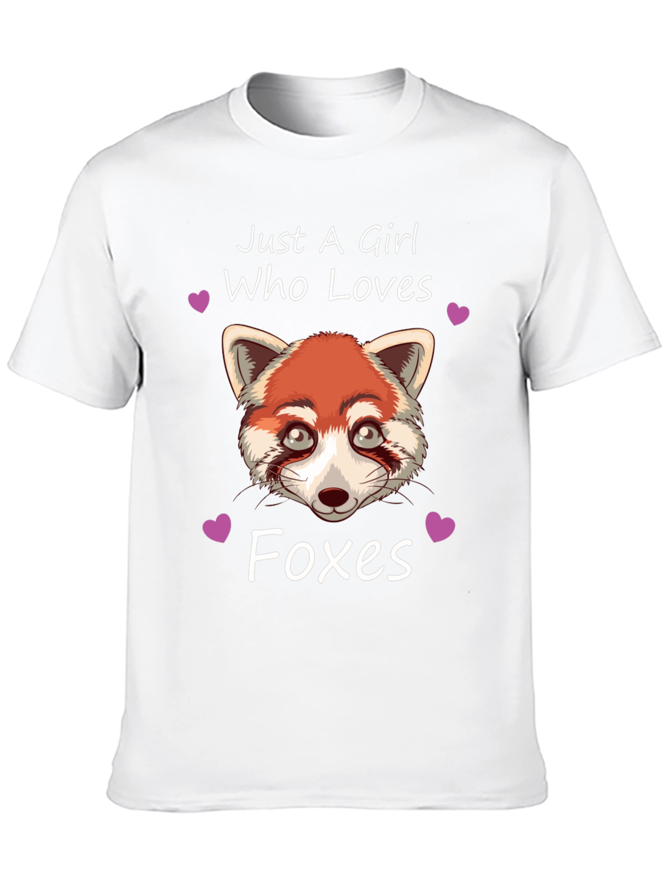 Girl Who Loves Foxes T-Shirt
