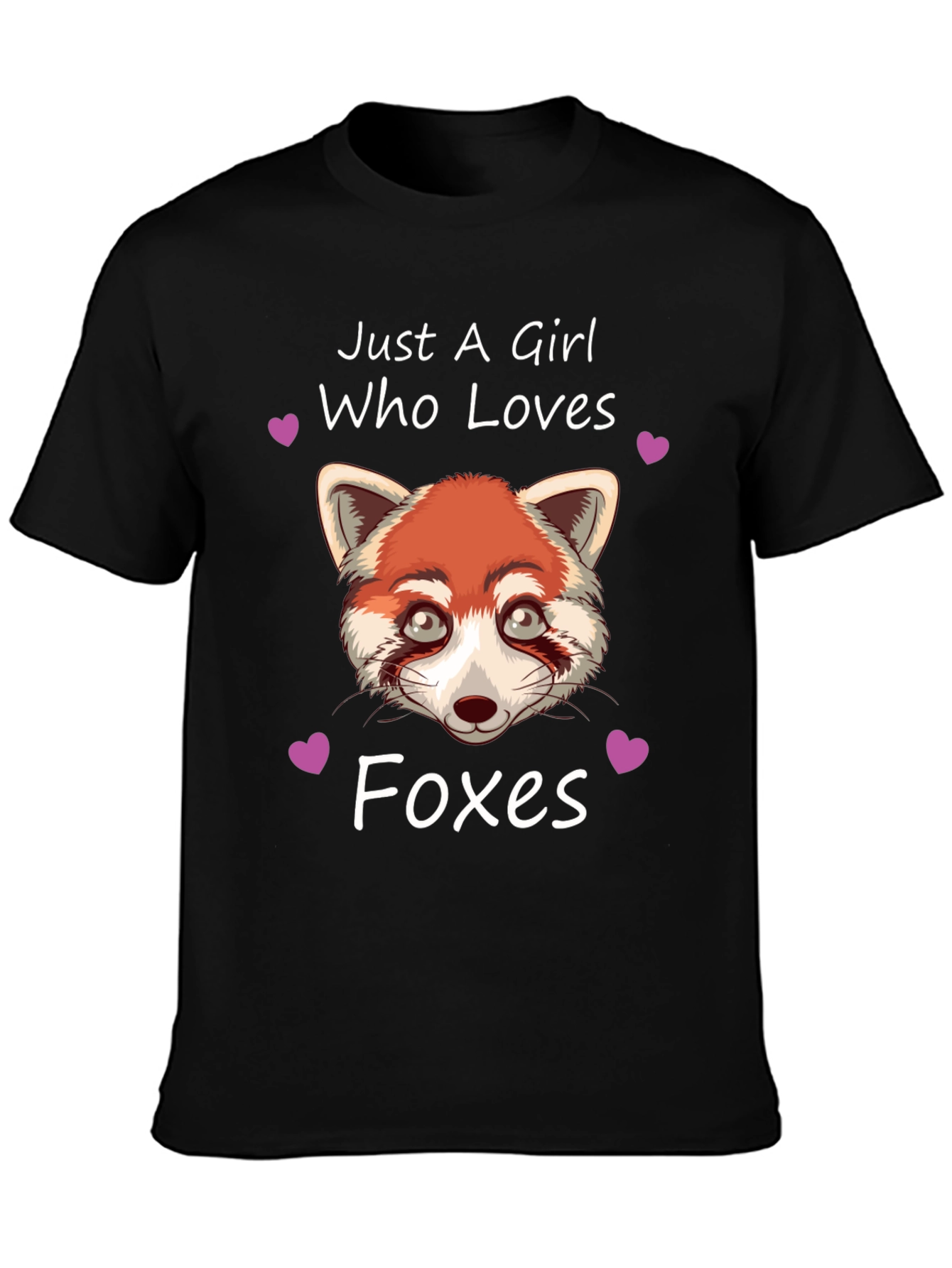 Girl Who Loves Foxes T-Shirt